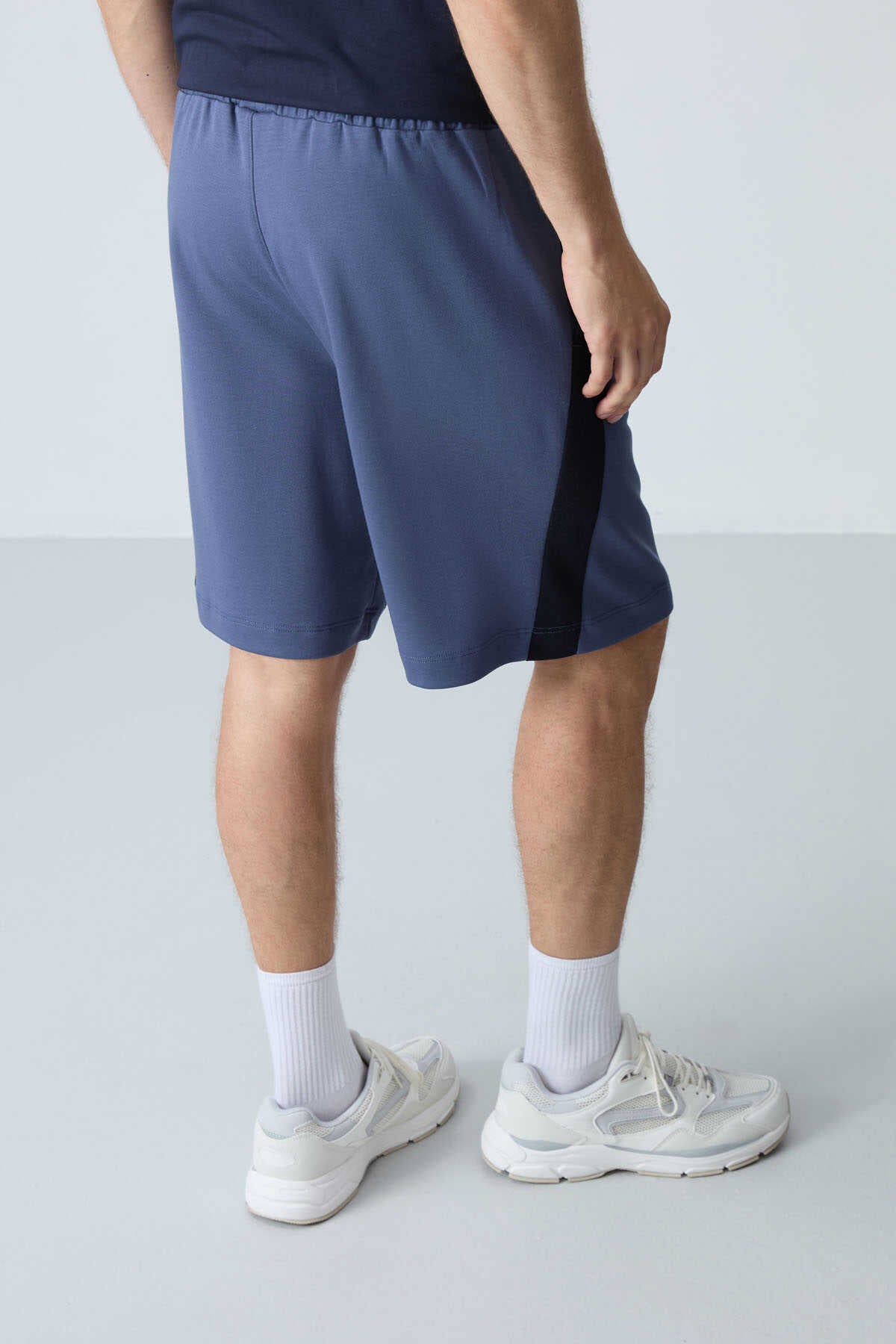 Tommylife Toptan Comfort Fit Basic Erkek Şort 81280 Siyah