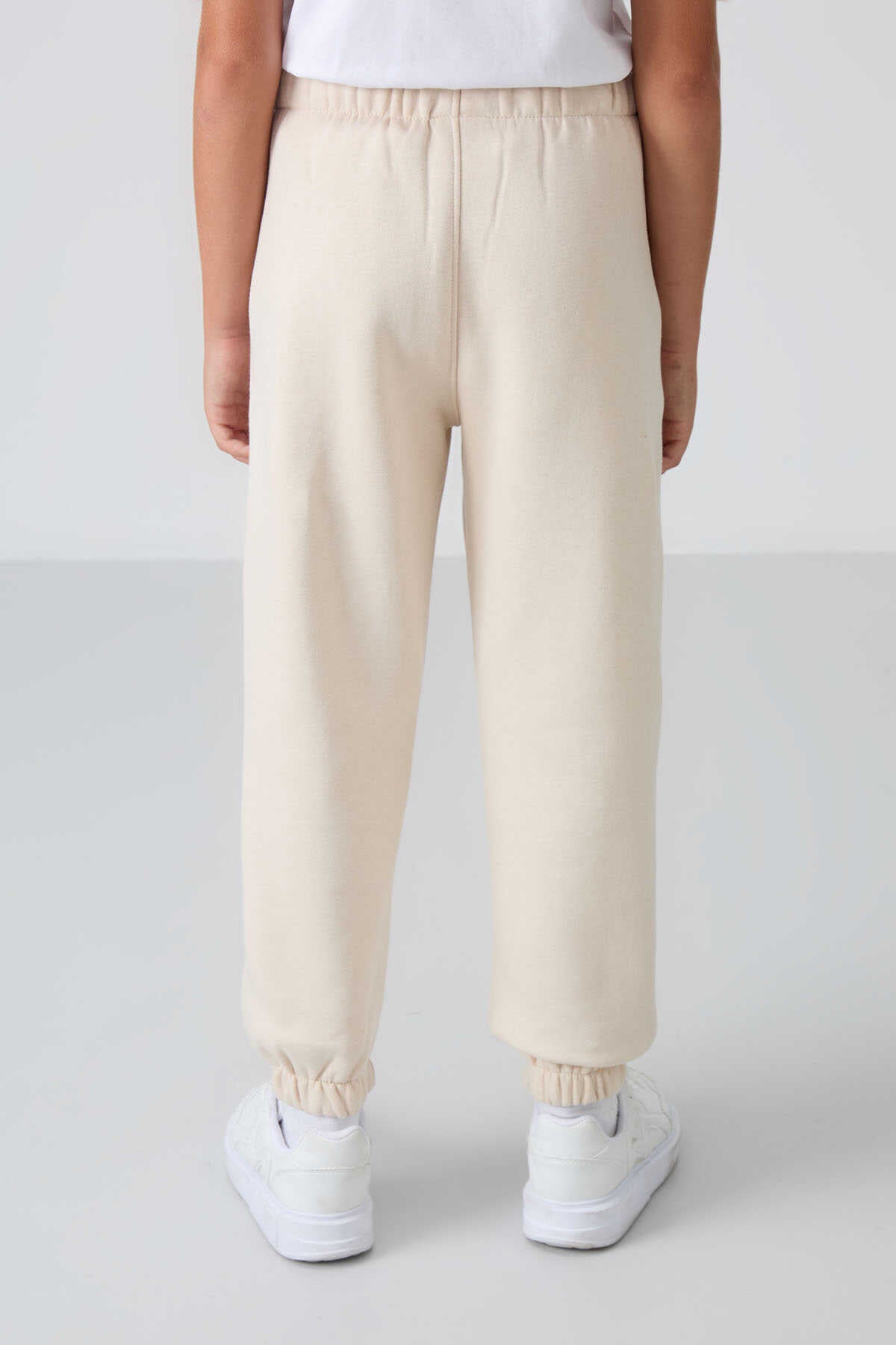 Tommylife Wholesale Waiter Boy Jogger Standard Fit Boys' Sweatpants 11225 Beige