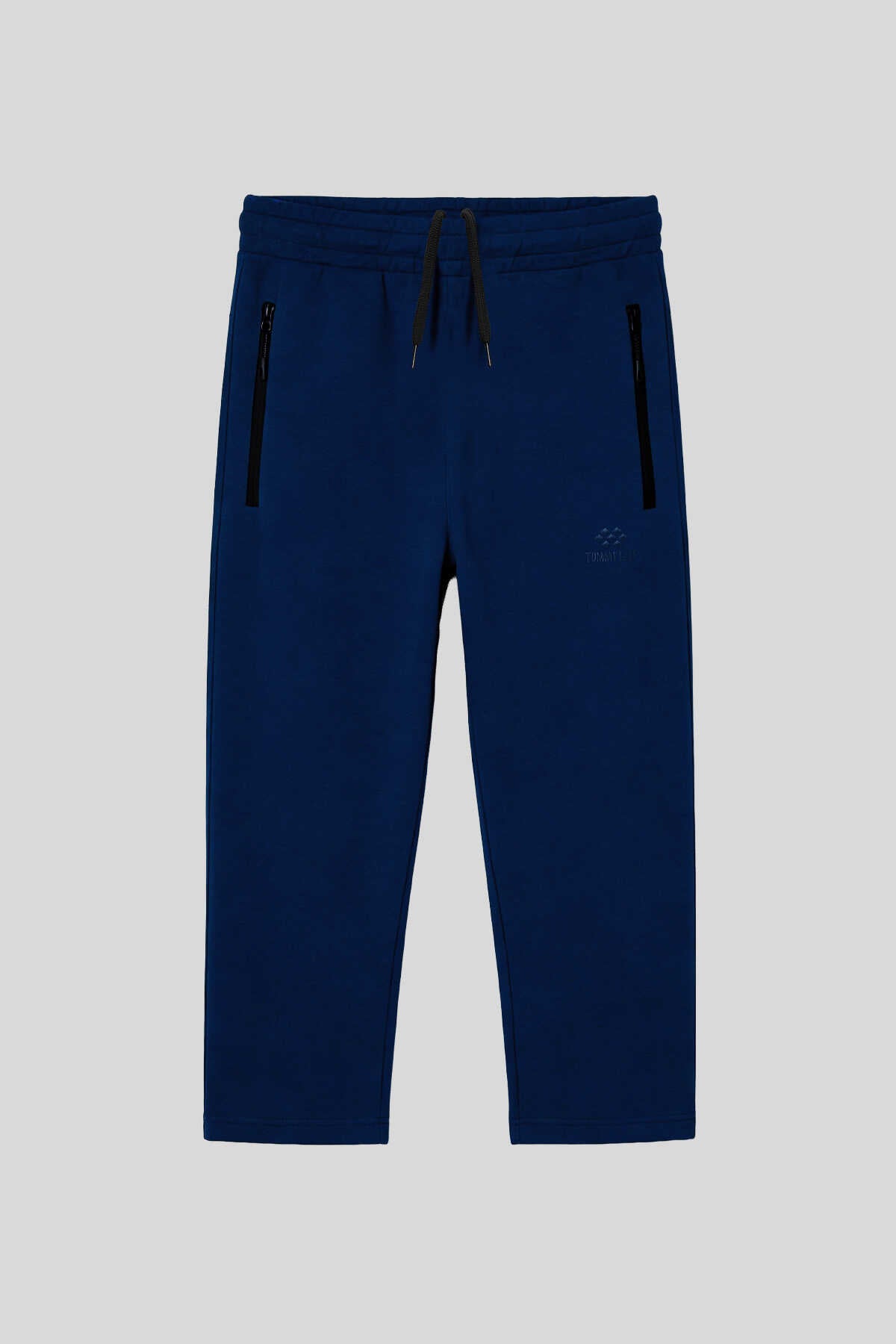 Tommylife Toptan Siyah Fermuar Cepli Klasik Paça Erkek Kapri - 83095