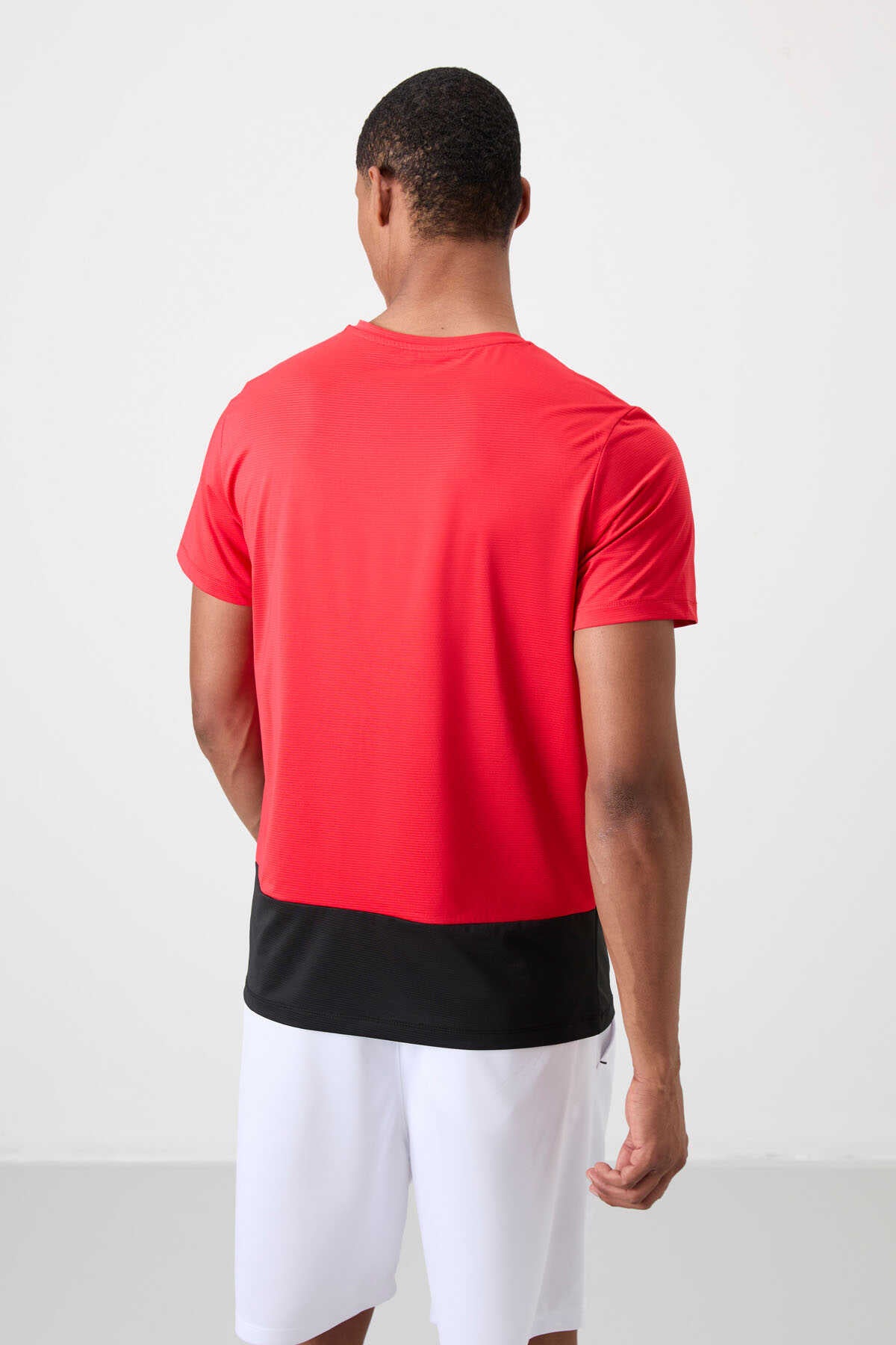 Tommylife Toptan O Yaka Standart Kalıp Aktif Spor Erkek T-Shirt 88383 Beyaz