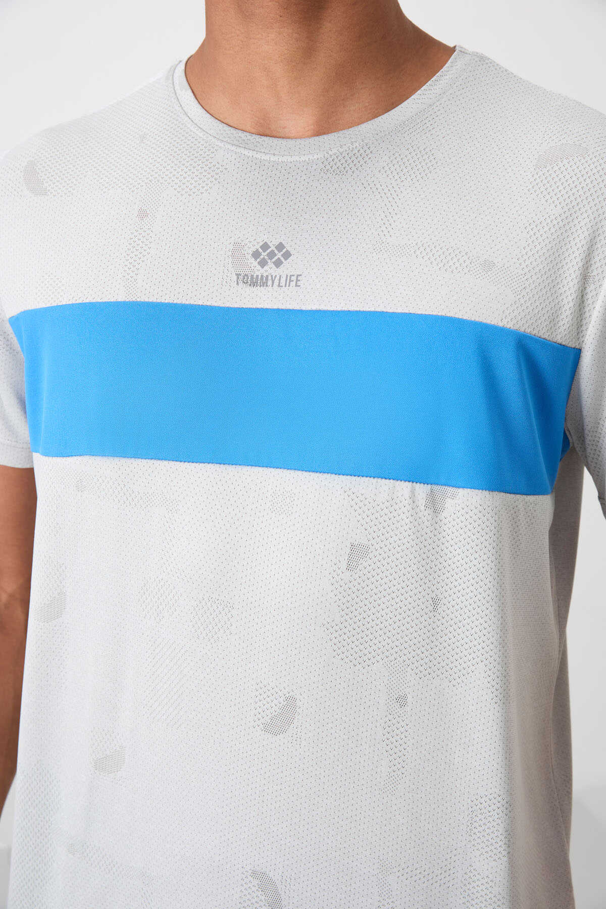 Tommylife Toptan O Yaka Standart Kalıp Aktif Spor Erkek T-Shirt 88398 Siyah