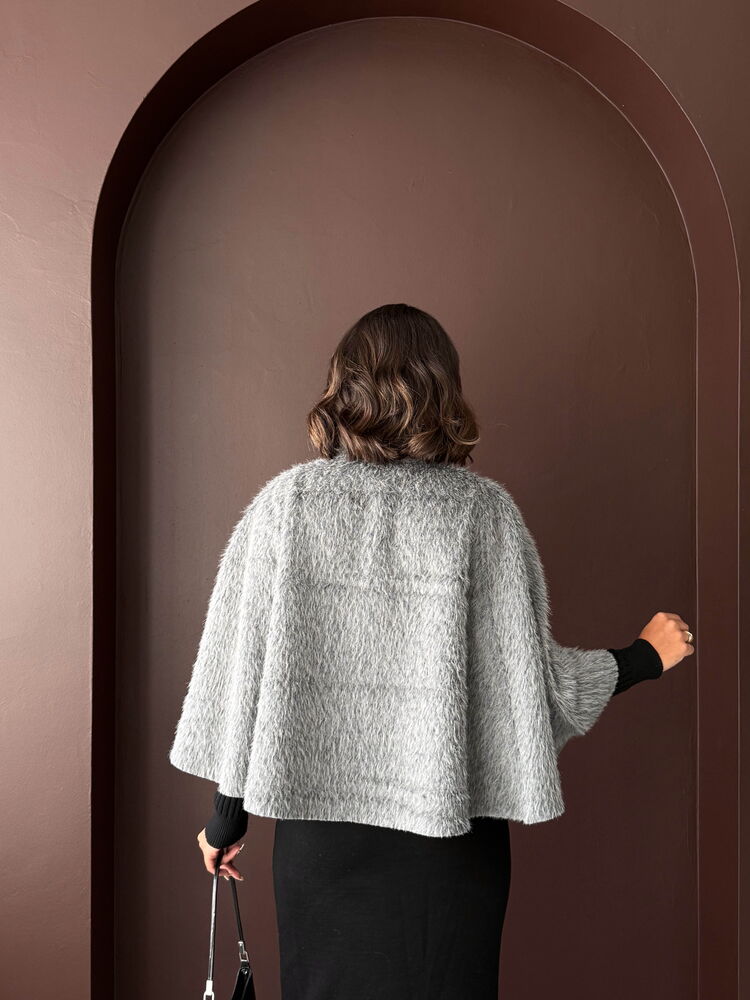 Topshow Toptan Cape Model Gri Panço – Şık ve Modern Duruş