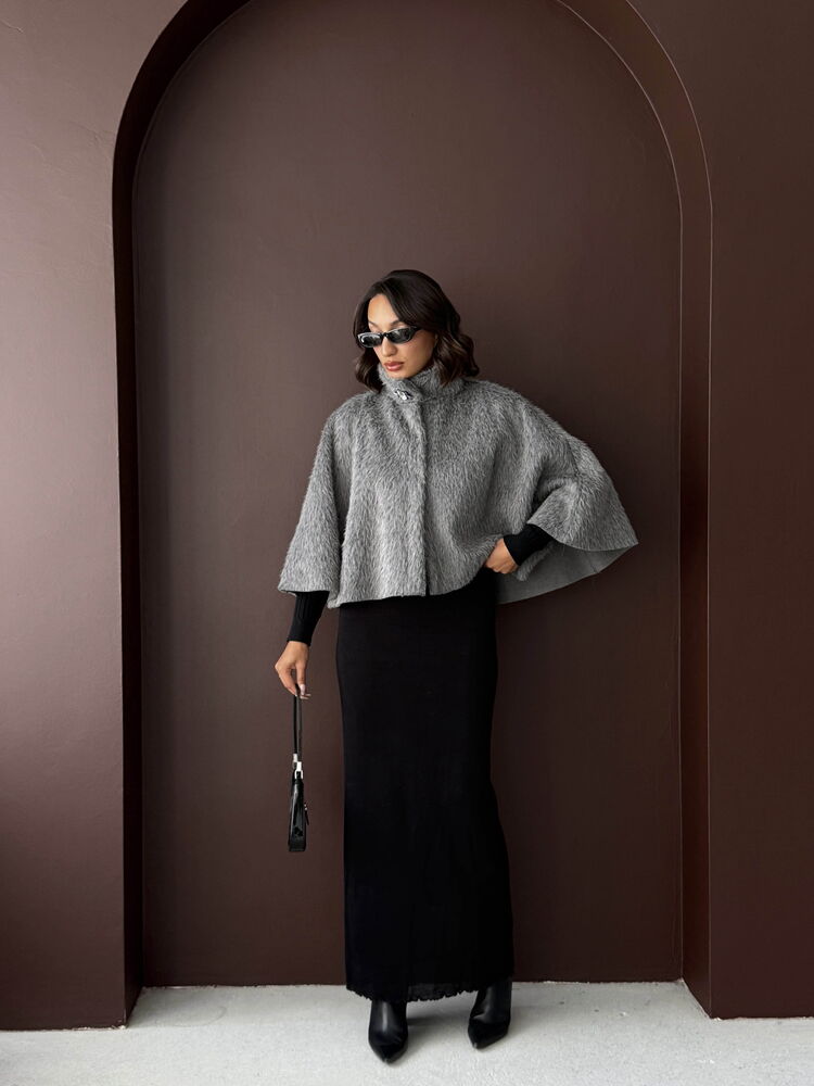 Topshow Toptan Cape Model Gri Panço – Şık ve Modern Duruş