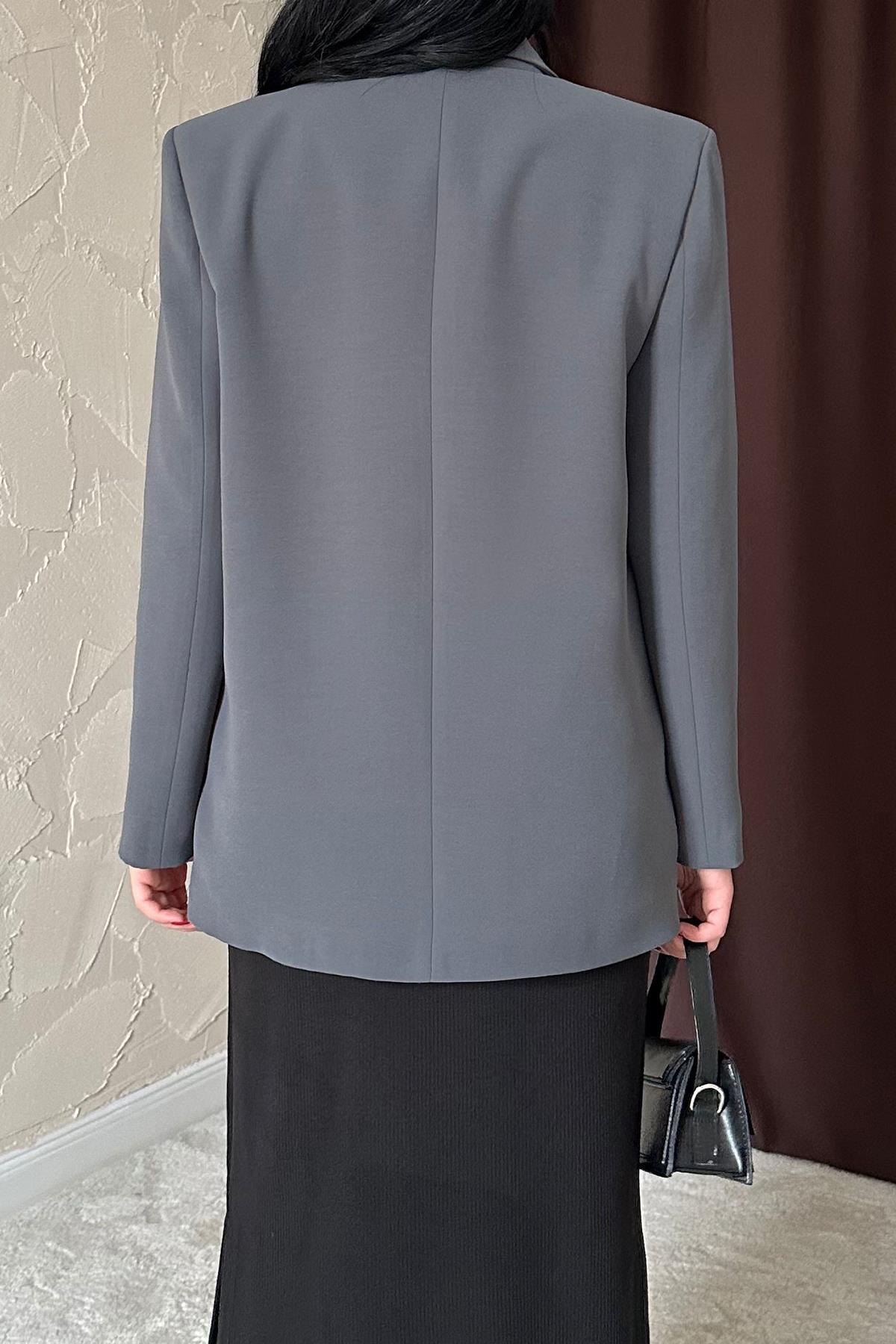 Toptan Füme Blazer Ceket