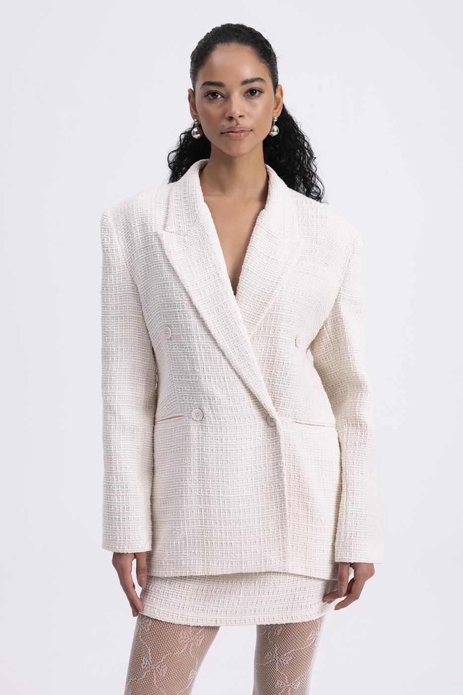 Tweed Blazer Jacket