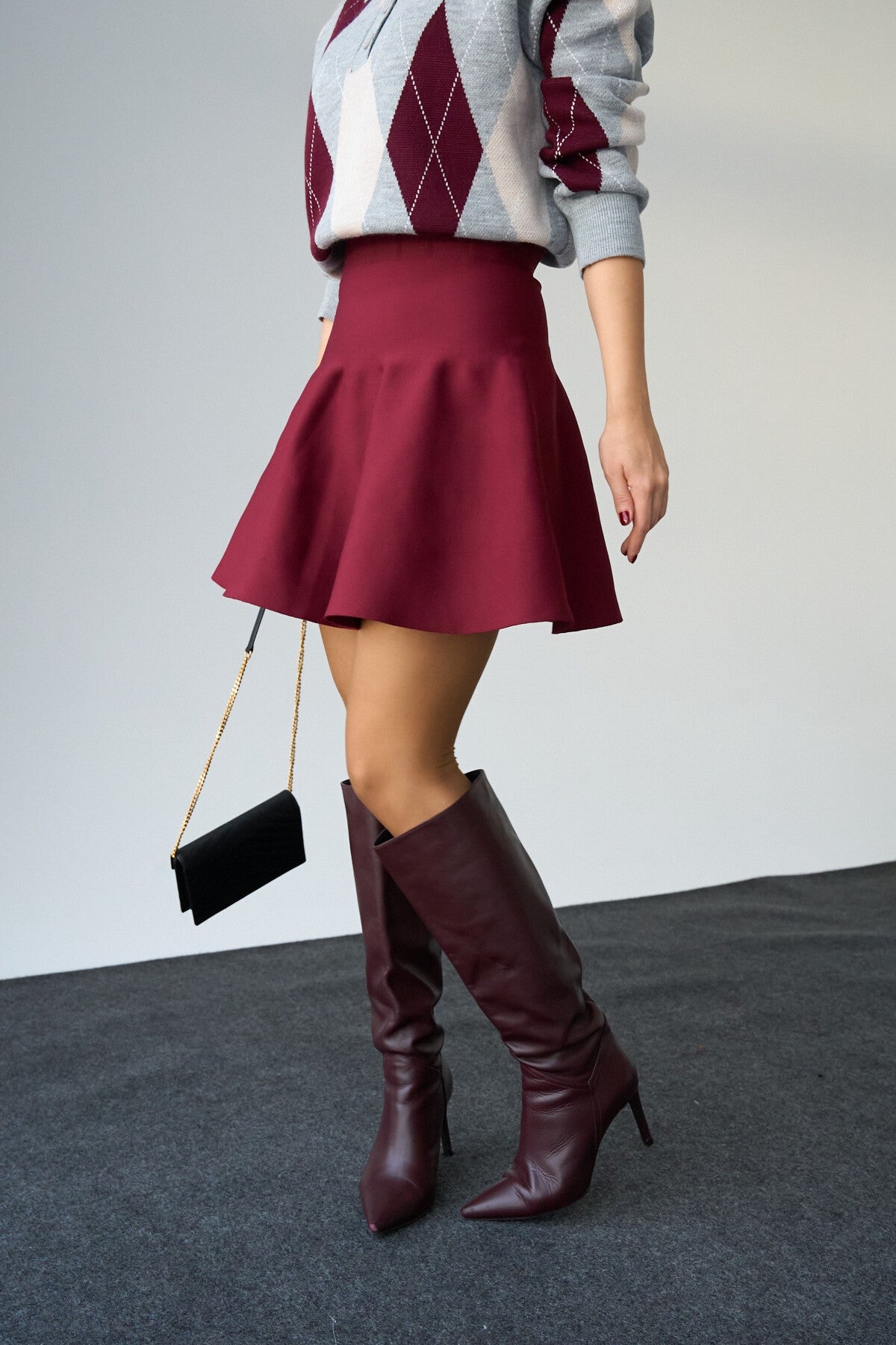 Bordeaux Walloon SKIRT