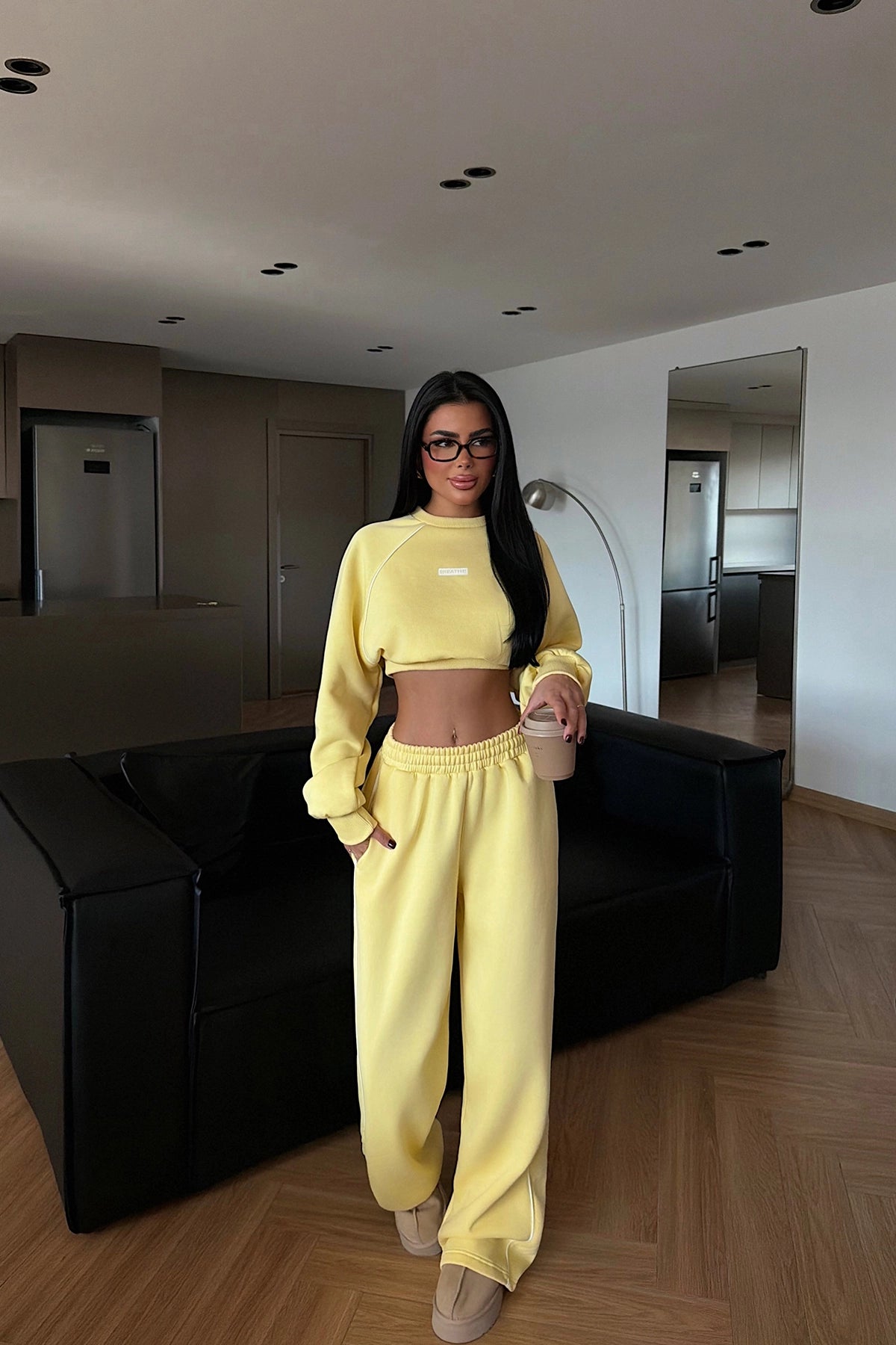 Sarı Eşofman Takımı