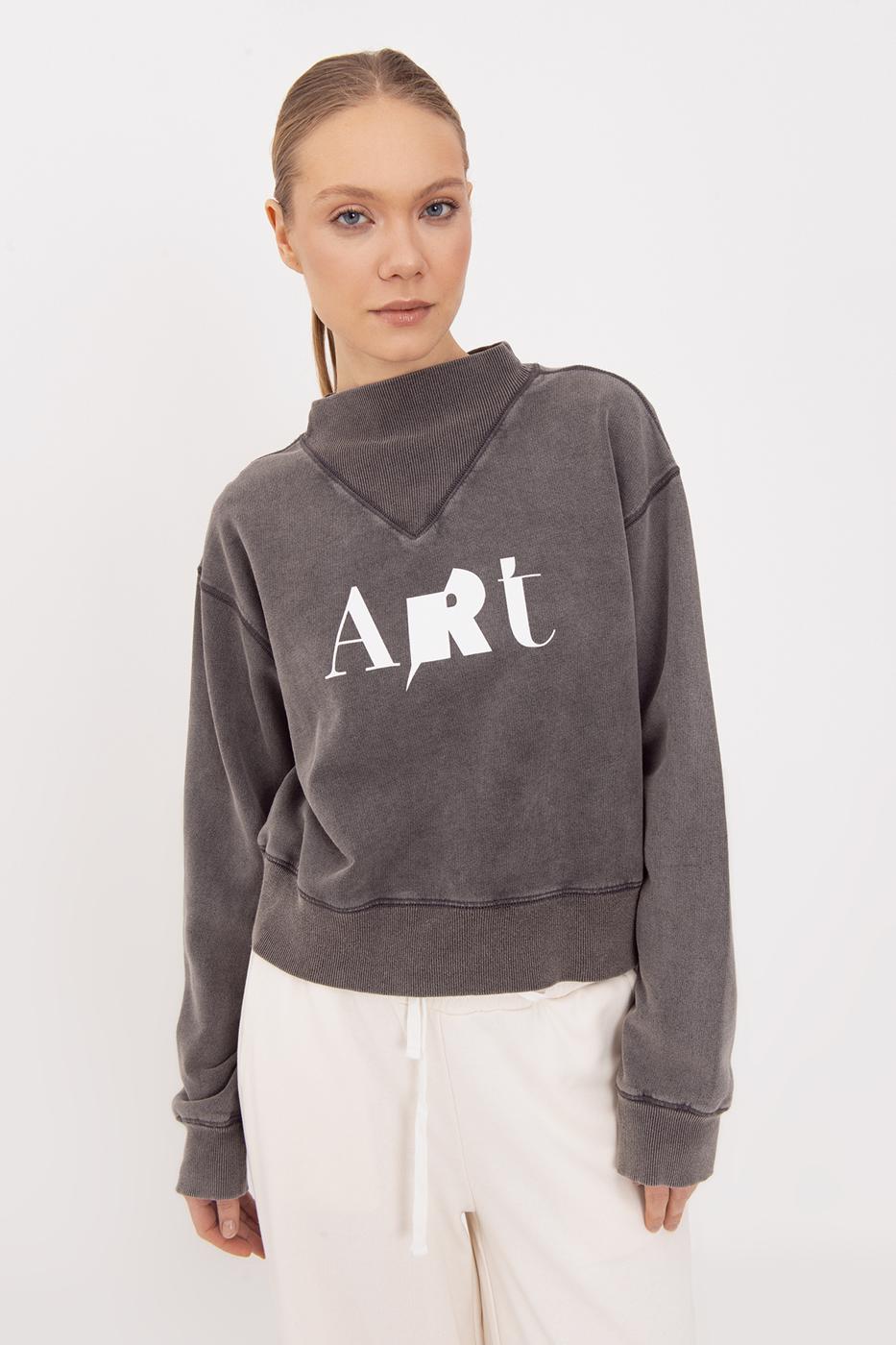 Washable Printed Sweatshirt