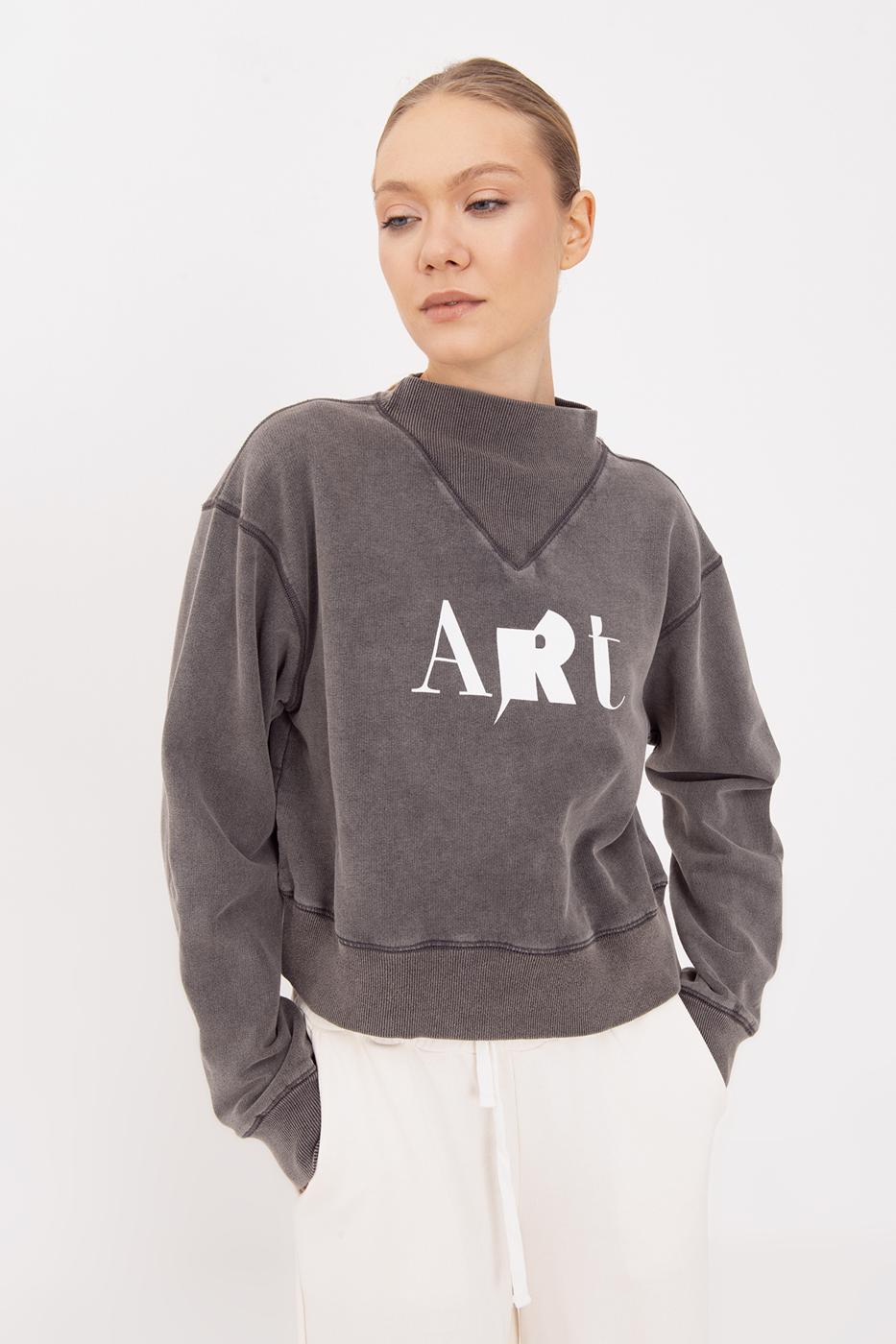 Washable Printed Sweatshirt