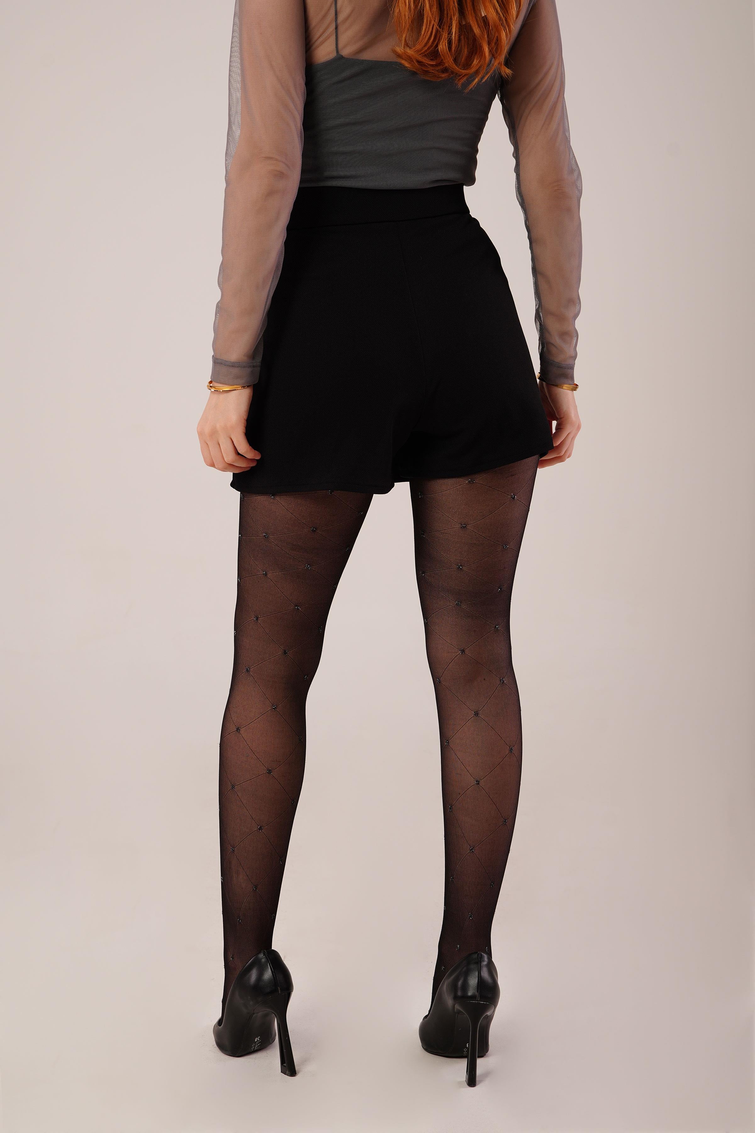 Yırtmaç Detaylı Siyah Toptan Mini Etek