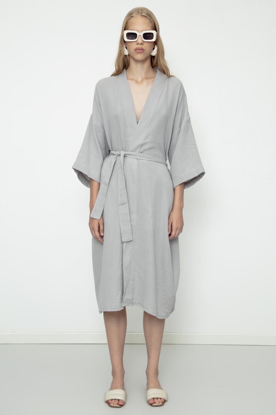 100% Cotton Muslin Kimono