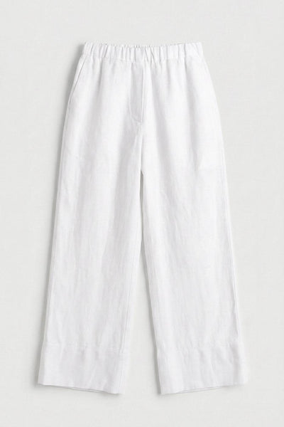 100% Linen Loose Trousers