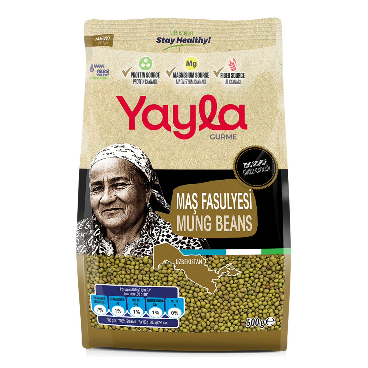 Yayla Gurme Maş Fasulyesi 500 g