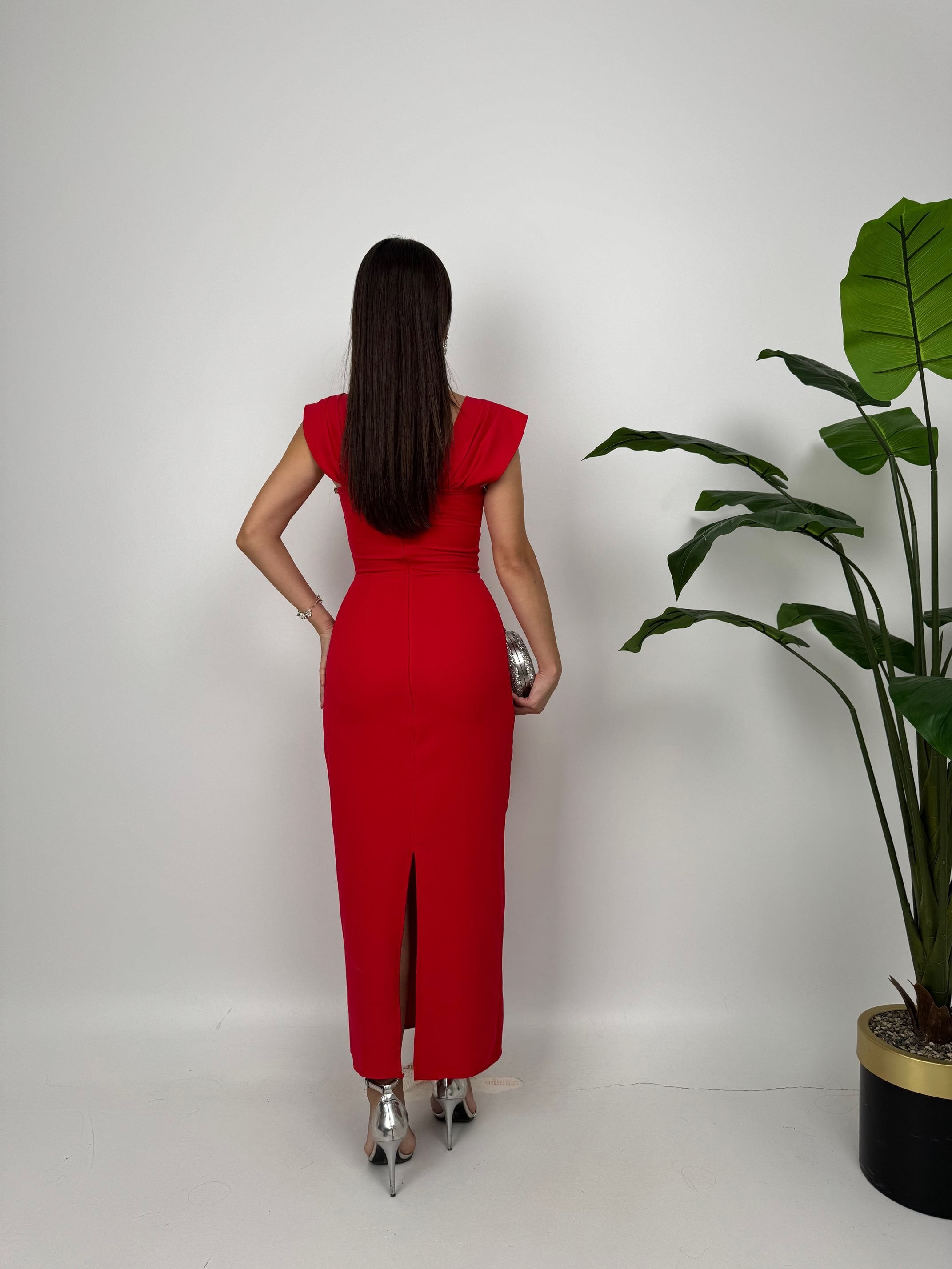 1022 HANDICRAFT CHEST DETAIL DRESS