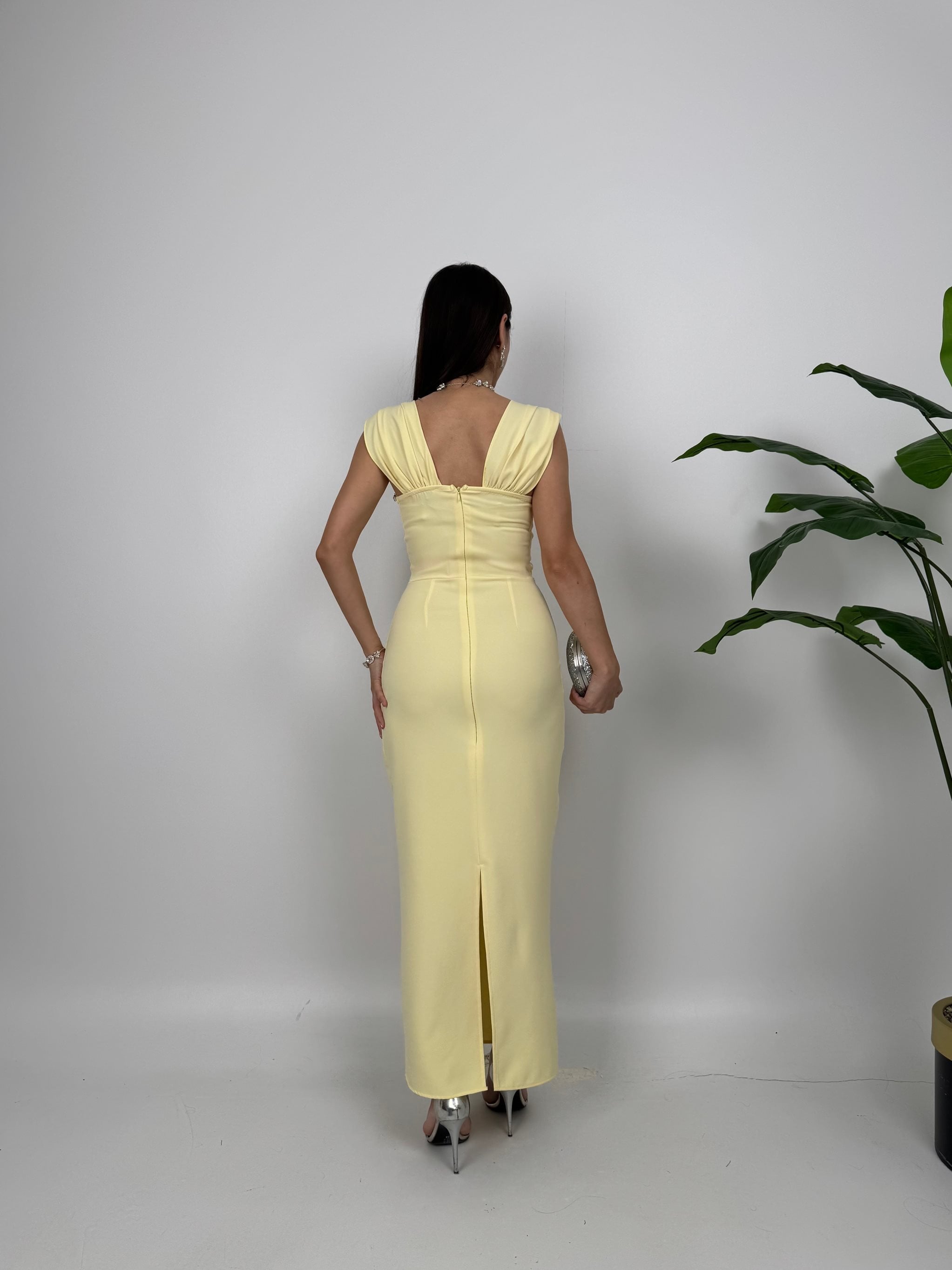 1022 HANDICRAFT CHEST DETAIL DRESS