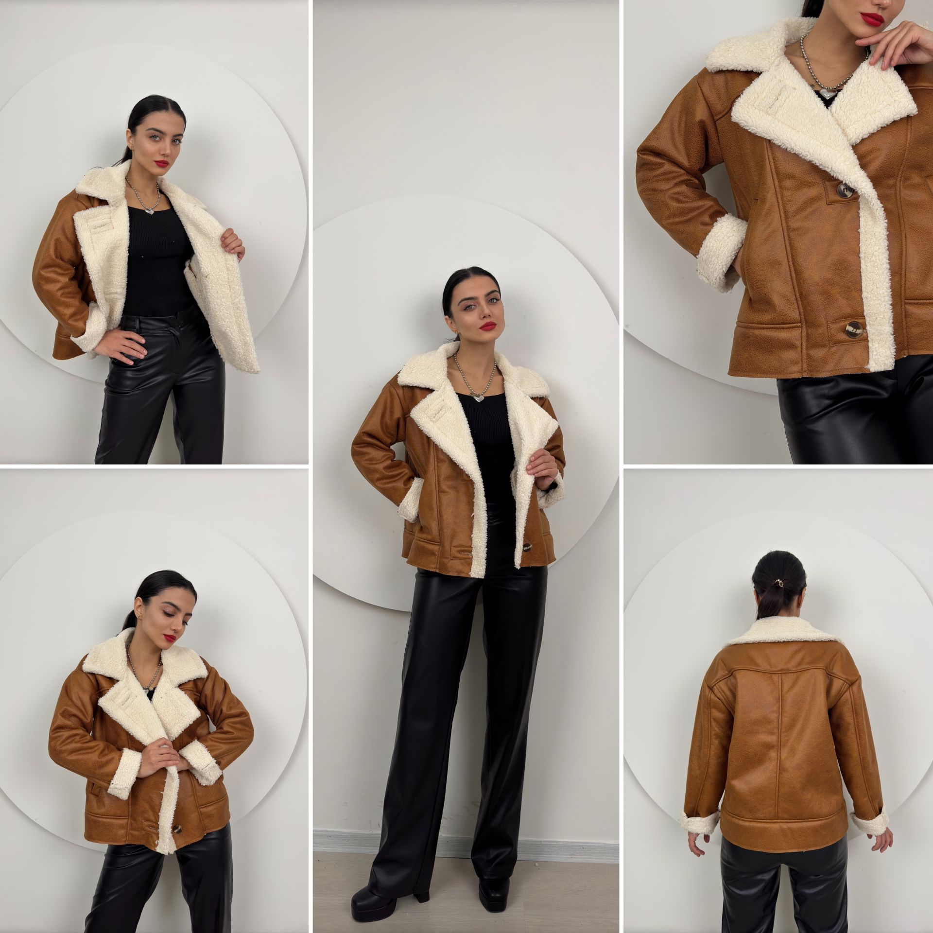 1077 OVERSİZE PELUŞ KABAN