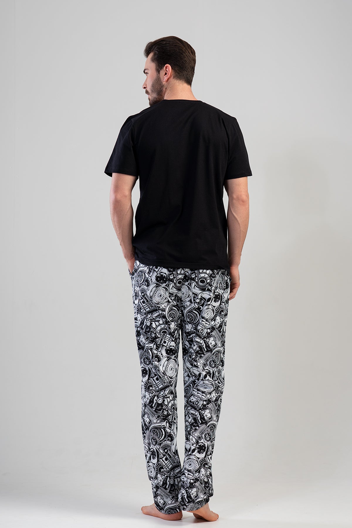 CEPLI ERKEK P.SUPREM PATLI KISA KOL PIJAMA TAKIM