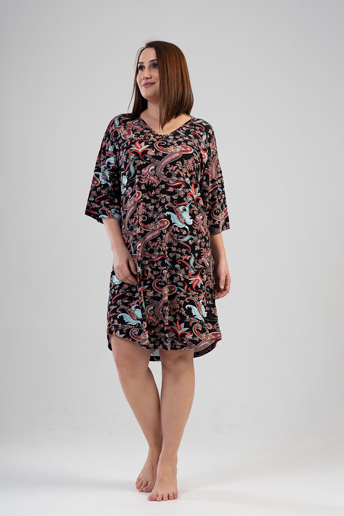 Woman Lycra Wortex Eres Big Size Tunic
