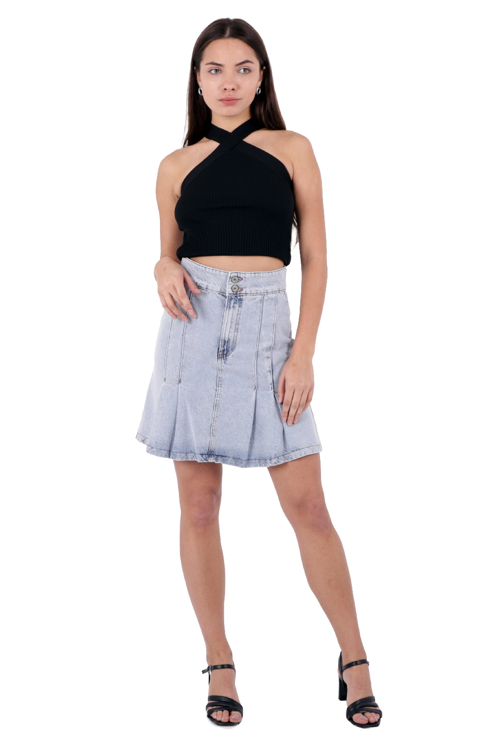 Kot Etek Kar Yıkama Açık Mavi