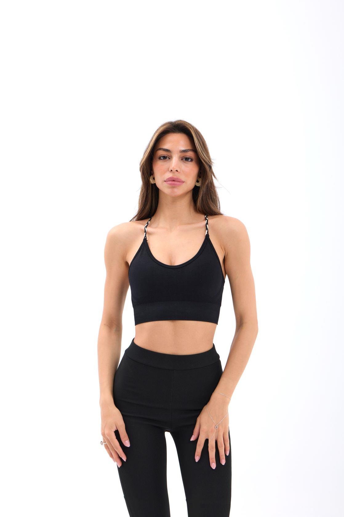 15376 KAPLI BRA-SİYAH SİYAH M-L