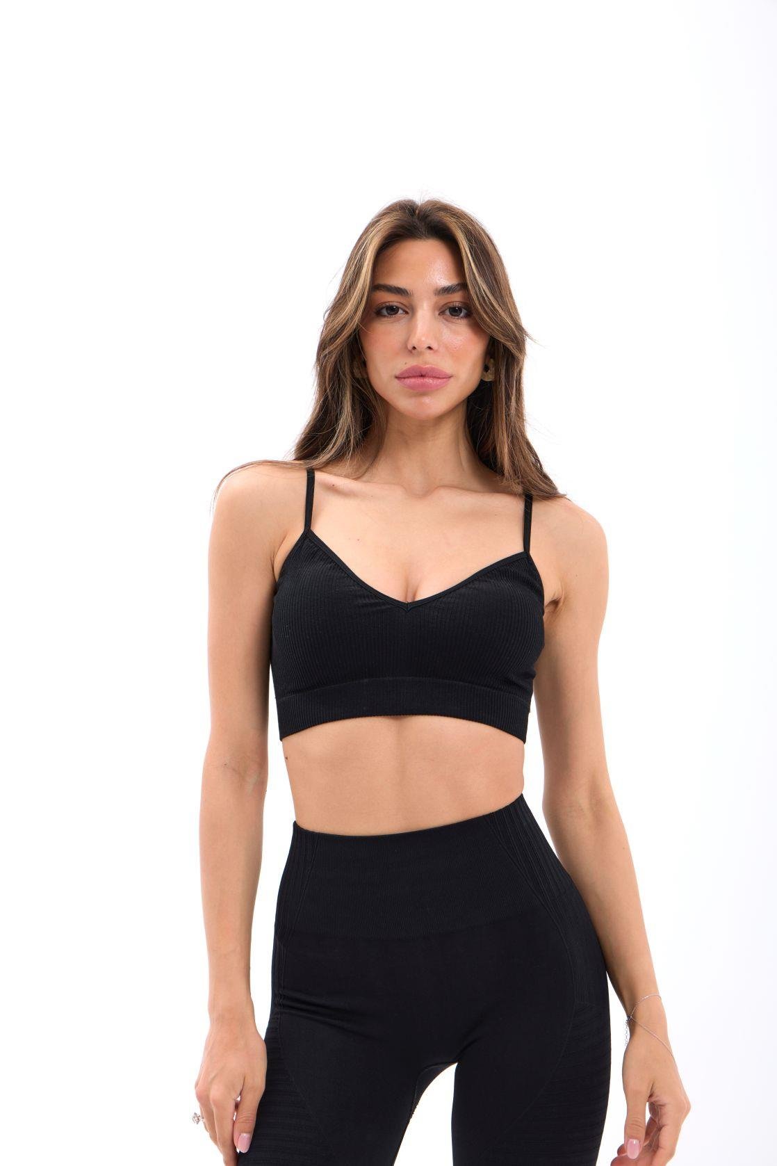 15538 ASTARLI BRA-SİYAH SİYAH M-L