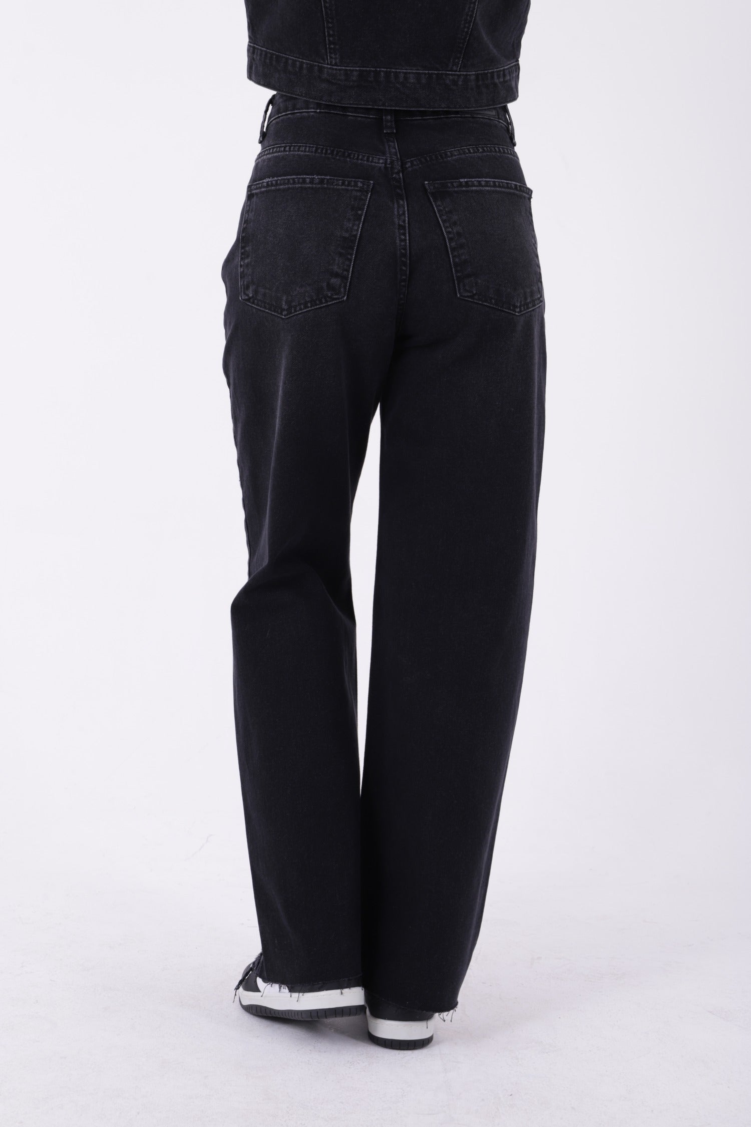 Bol Paça Kot Pantolon - Antrasit Kot - (28-33) - 5