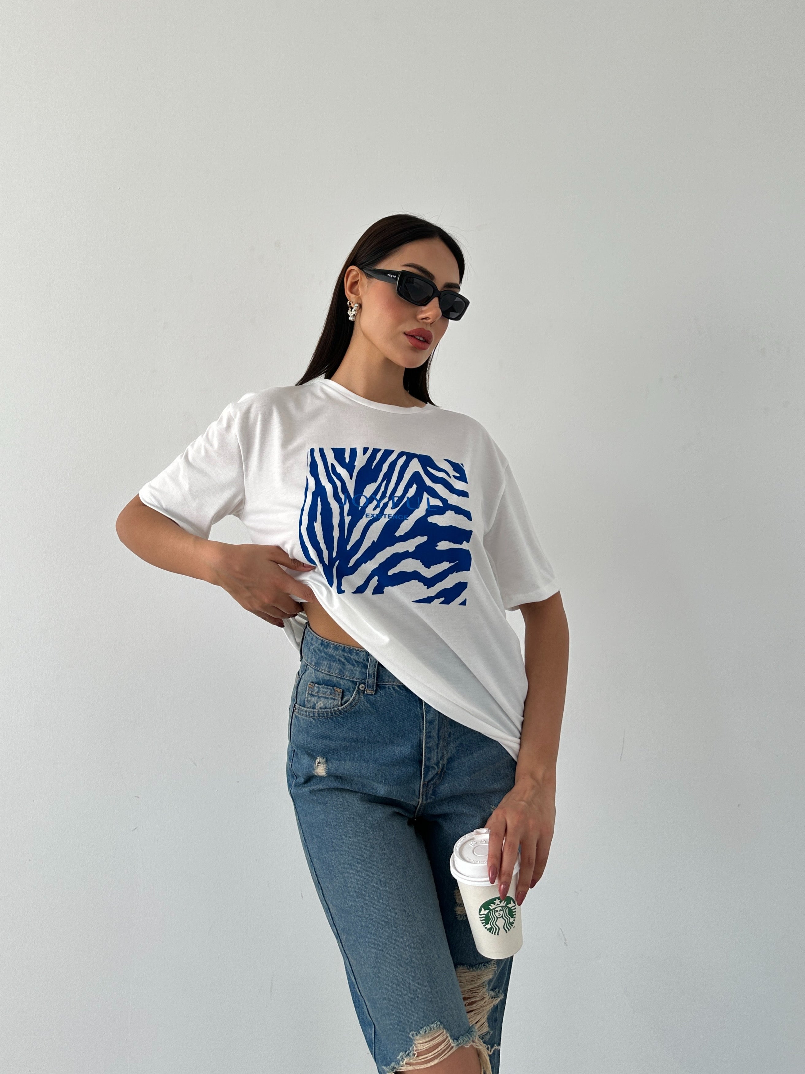Baskılı Basic T-shirt