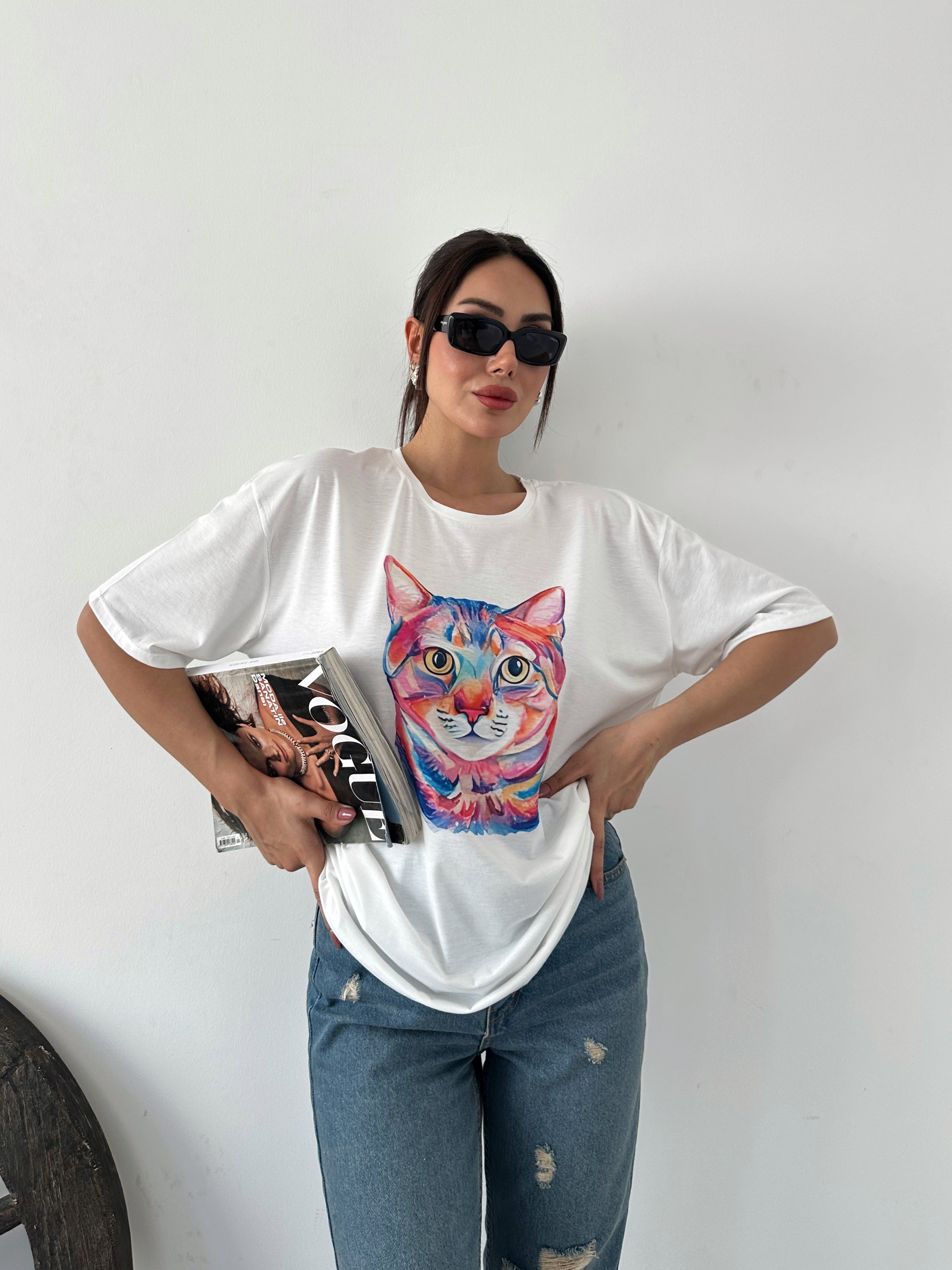 Baskılı Basic T-shirt
