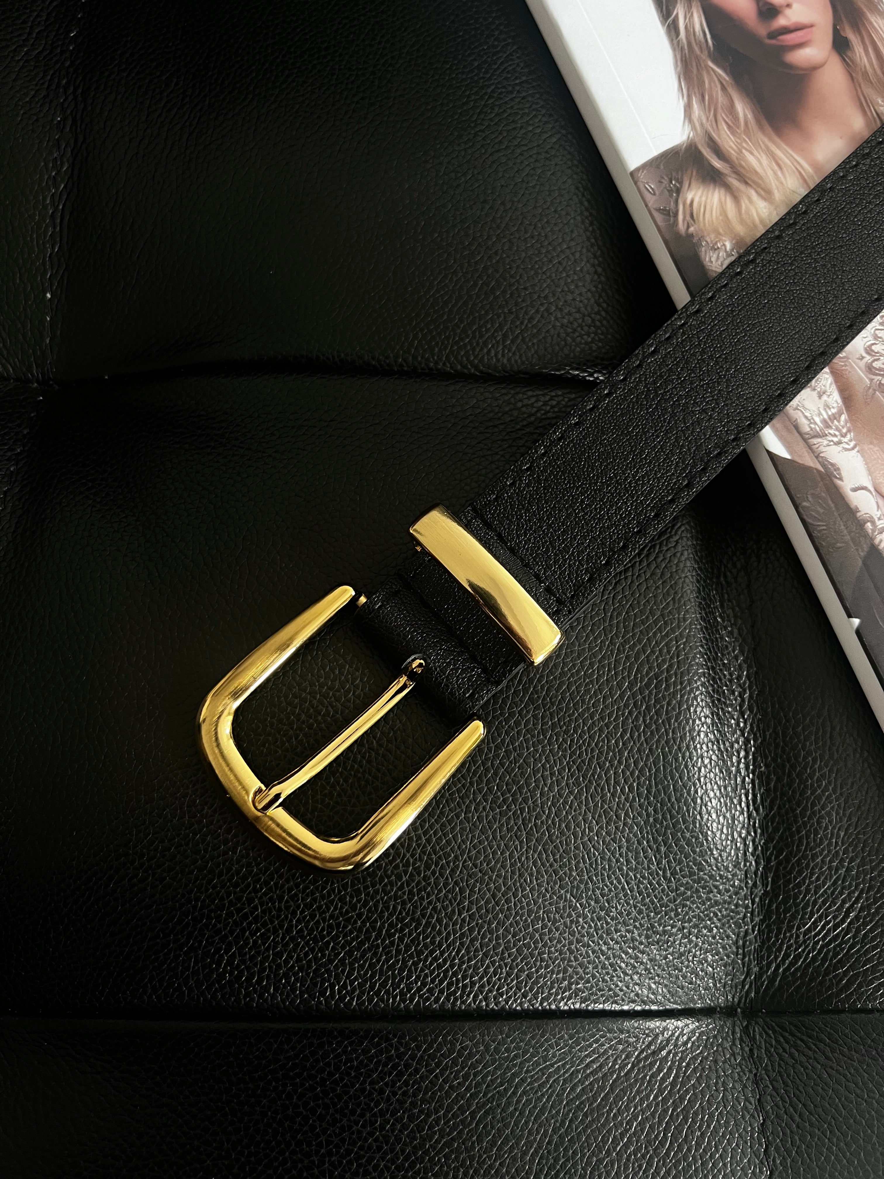 Gold Buckle Gold Bridge Belt