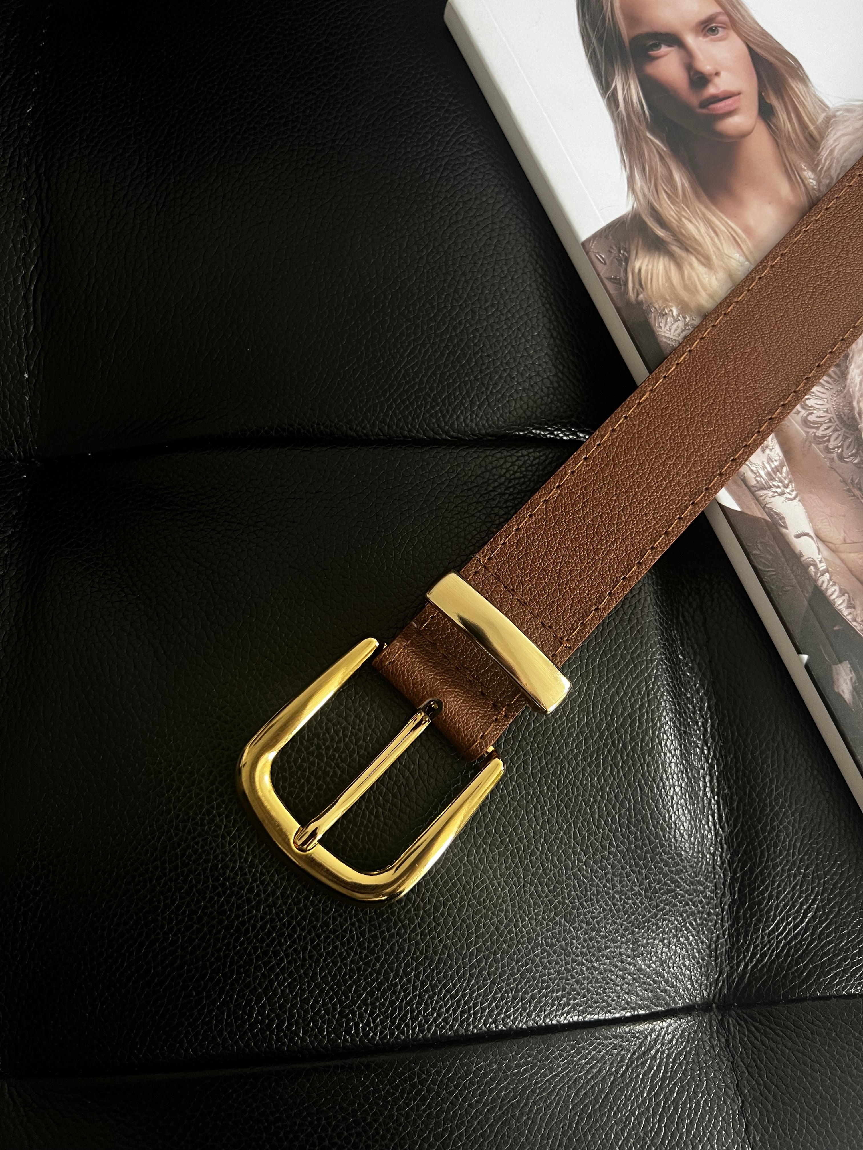 Gold Buckle Gold Bridge Belt