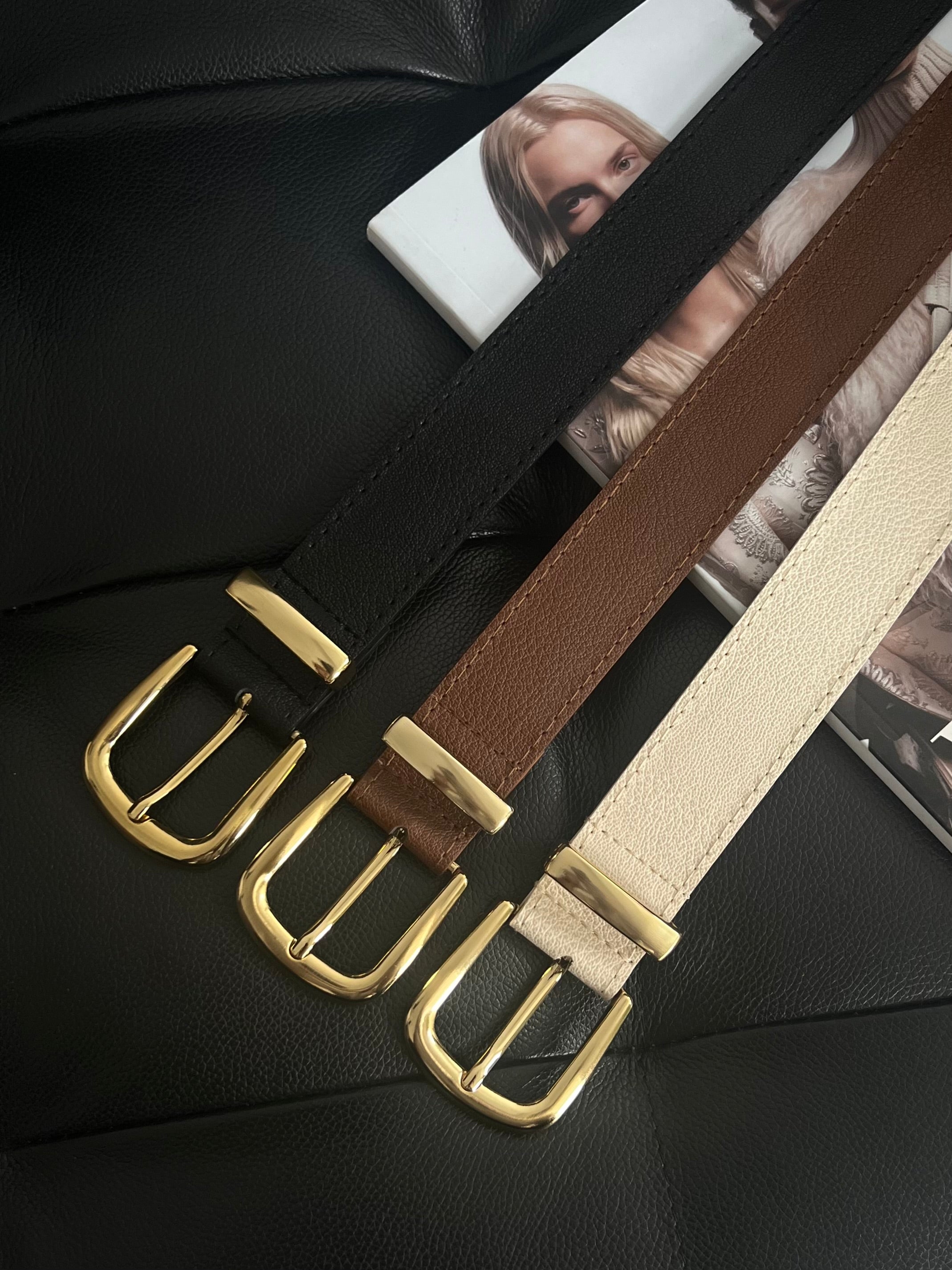Gold Buckle Gold Bridge Belt