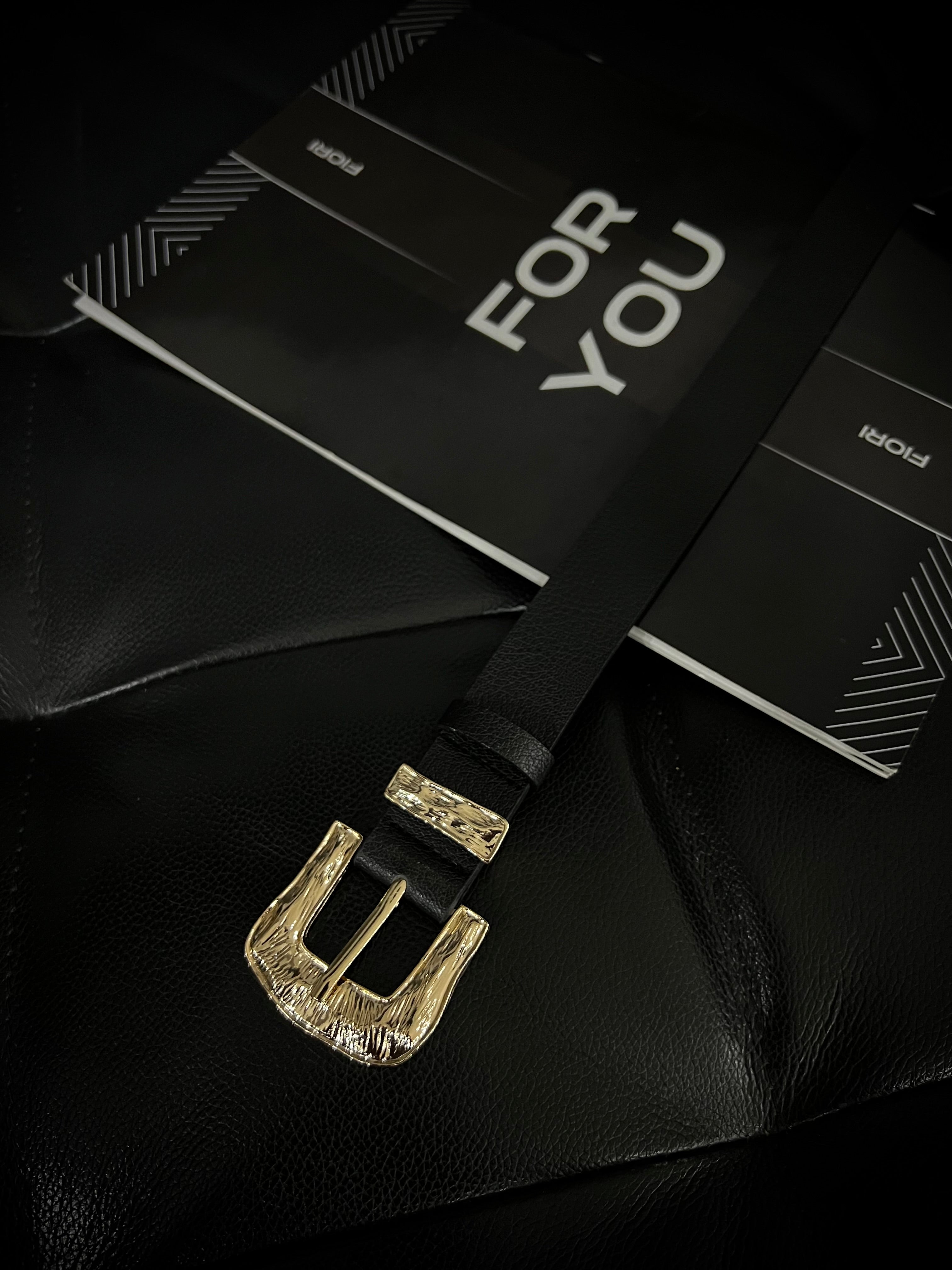 Fiori Gold Tokalı Gold Köprülü Kadın Kemeri