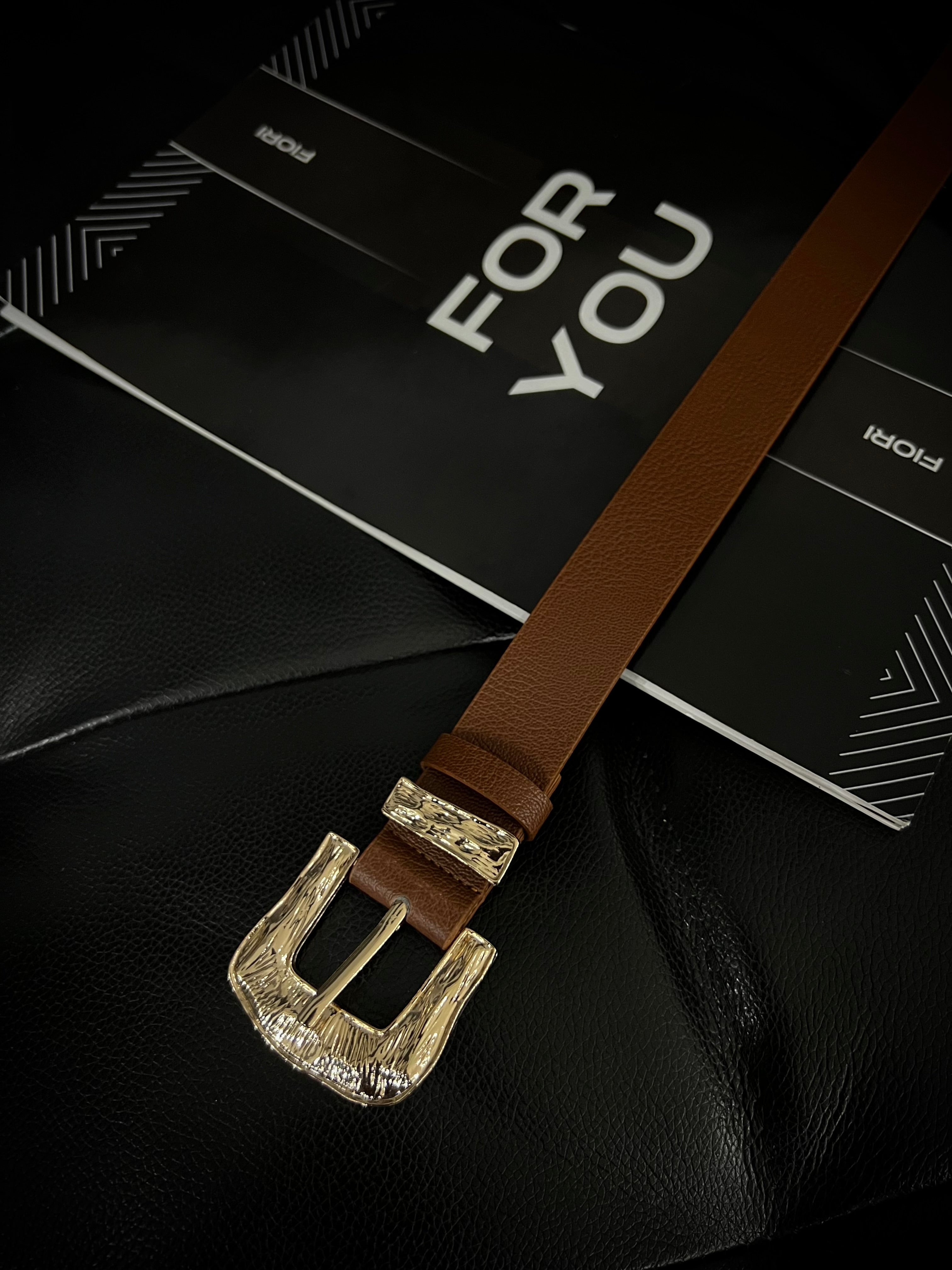 Fiori Gold Tokalı Gold Köprülü Kadın Kemeri
