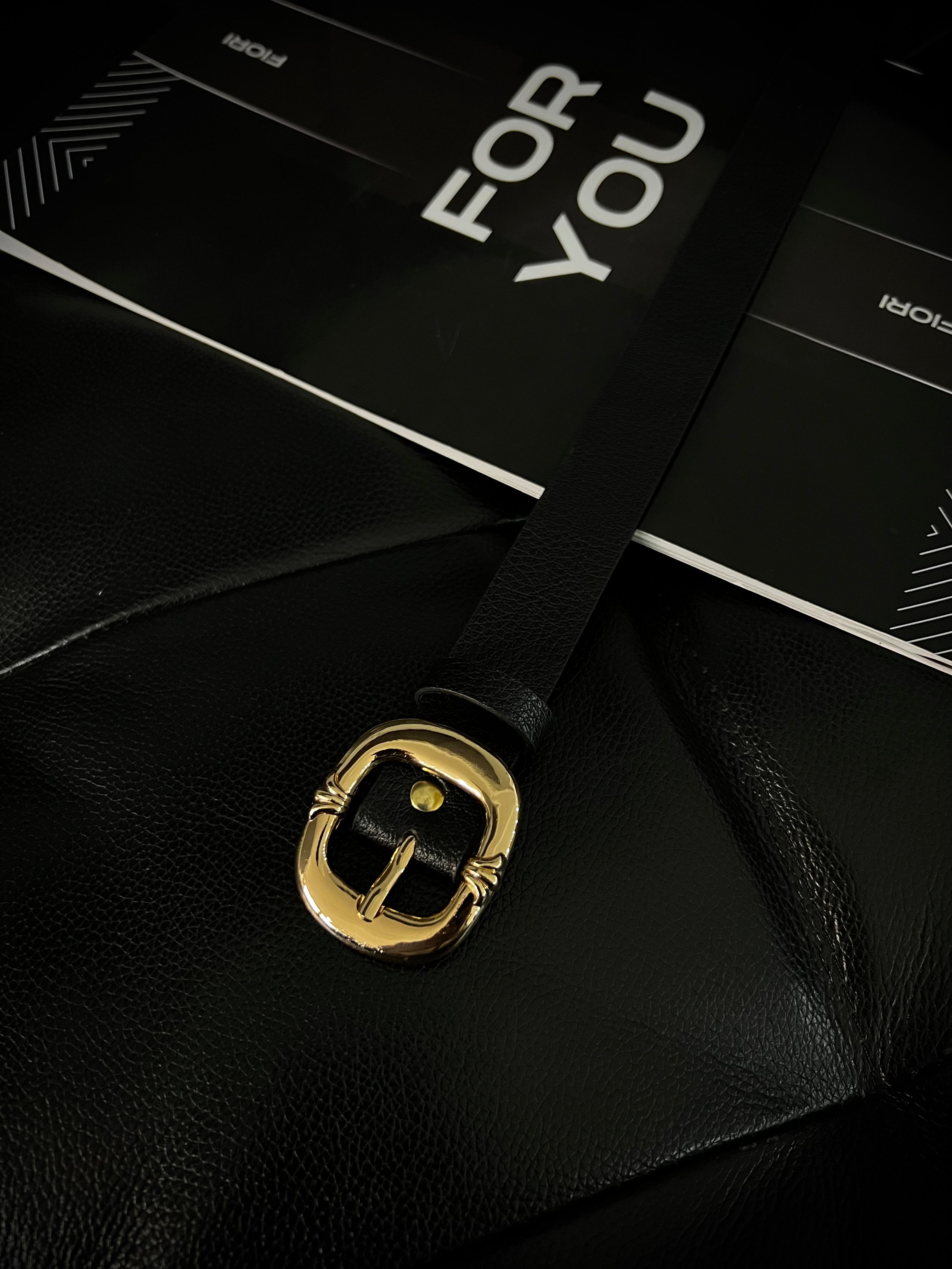 Oval Gold Tokalı Kadın Kemeri