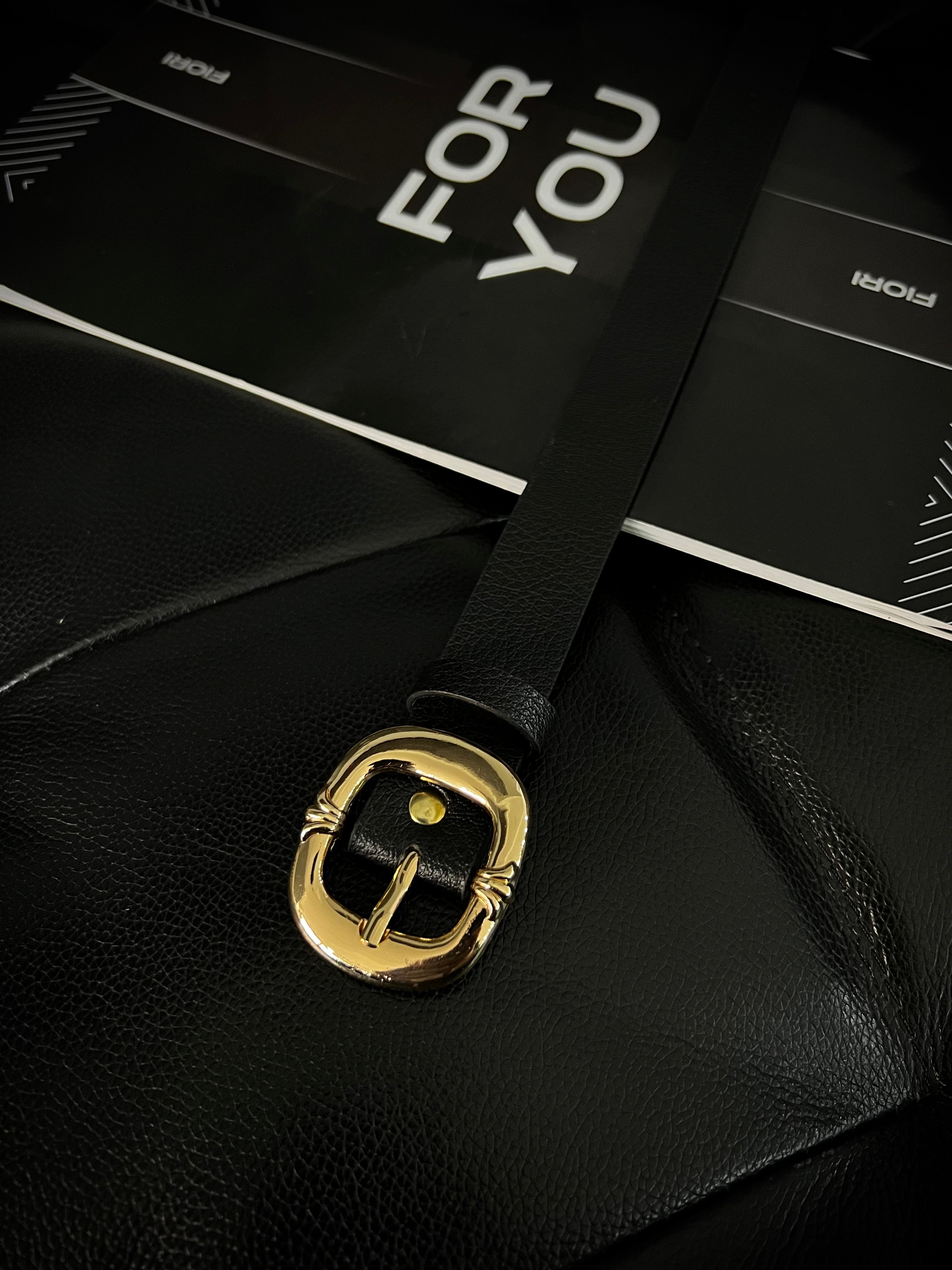 Oval Gold Tokalı Kadın Kemeri