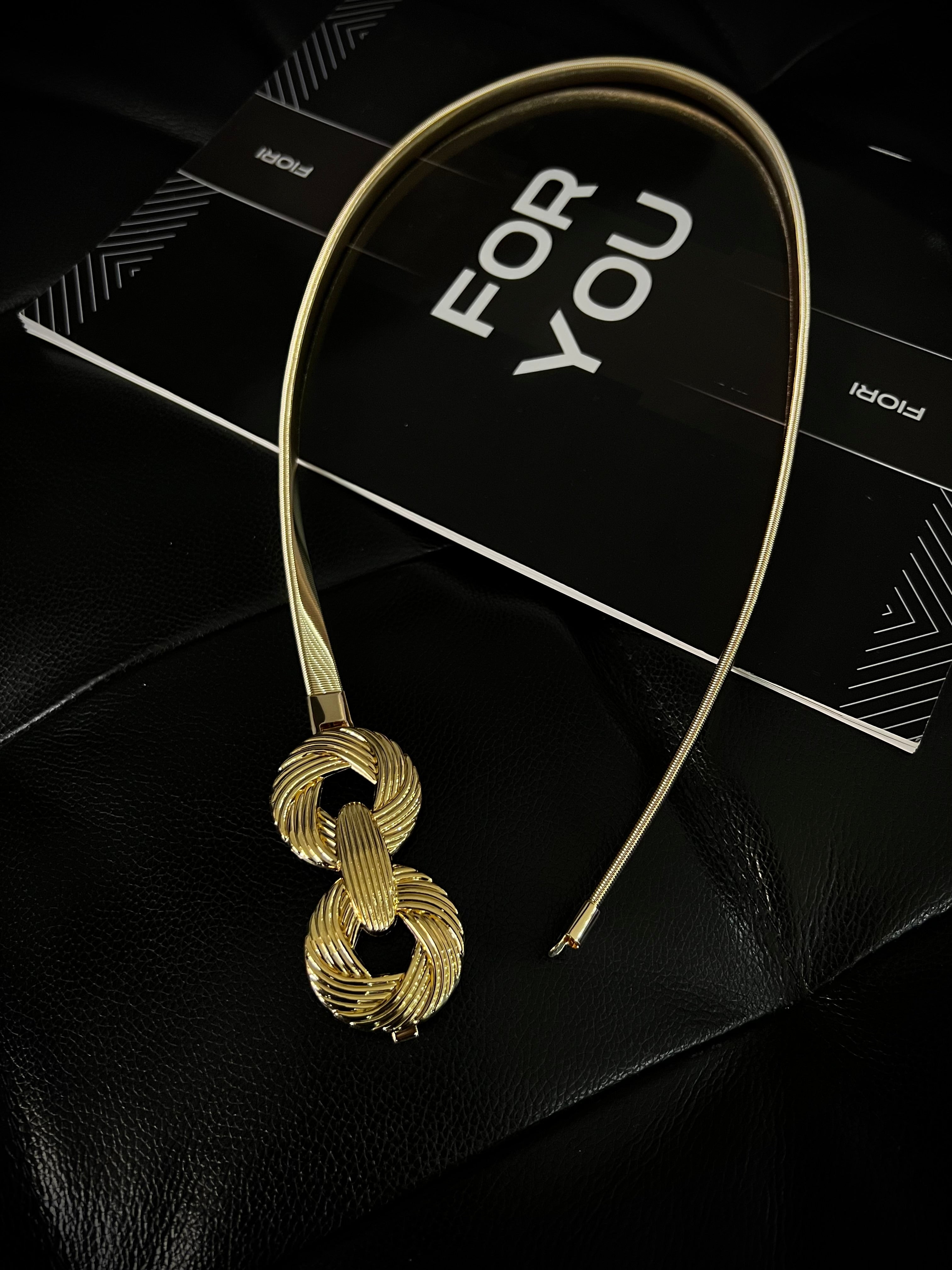 Fiori Burgu Tokalı Yaylı Kadın Kemeri