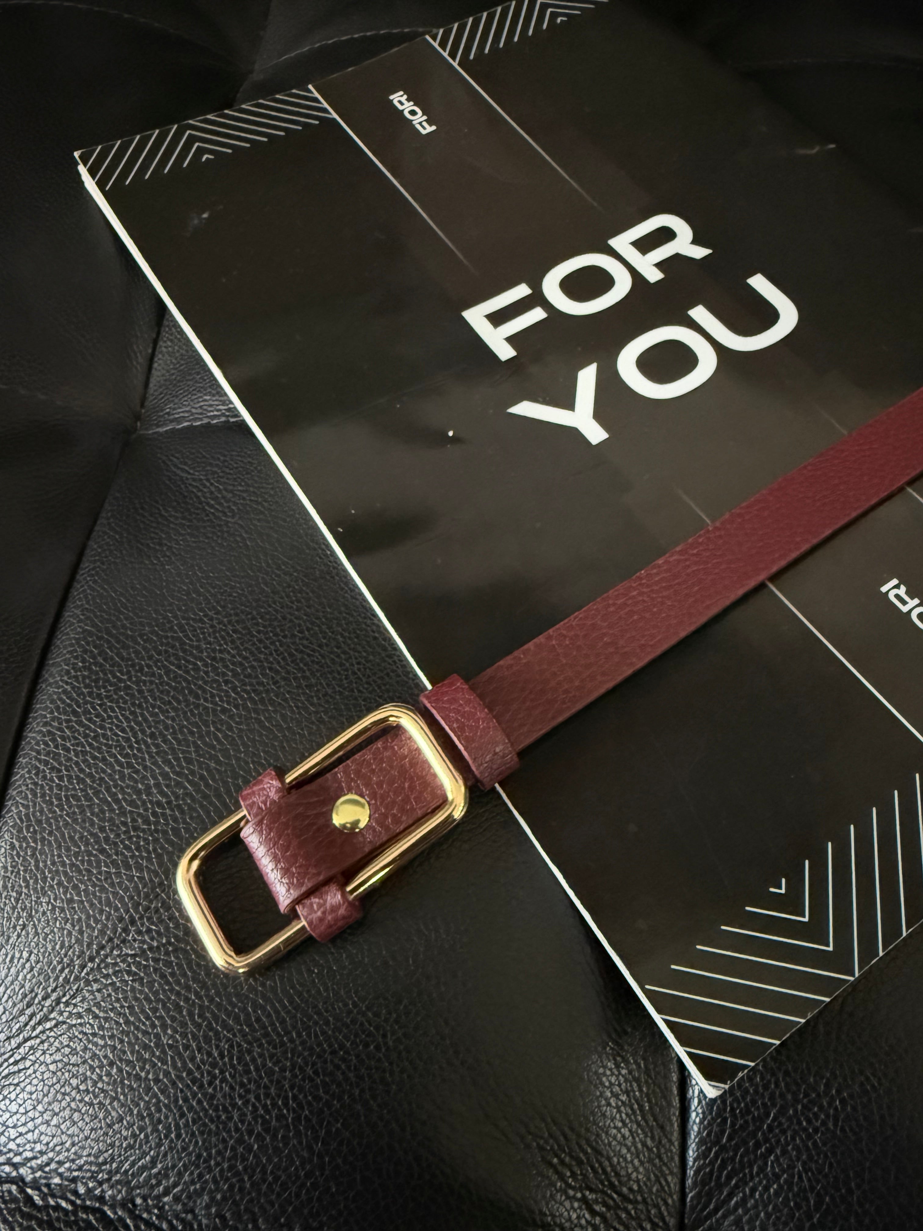 Rectangular Buckle Women's Belt