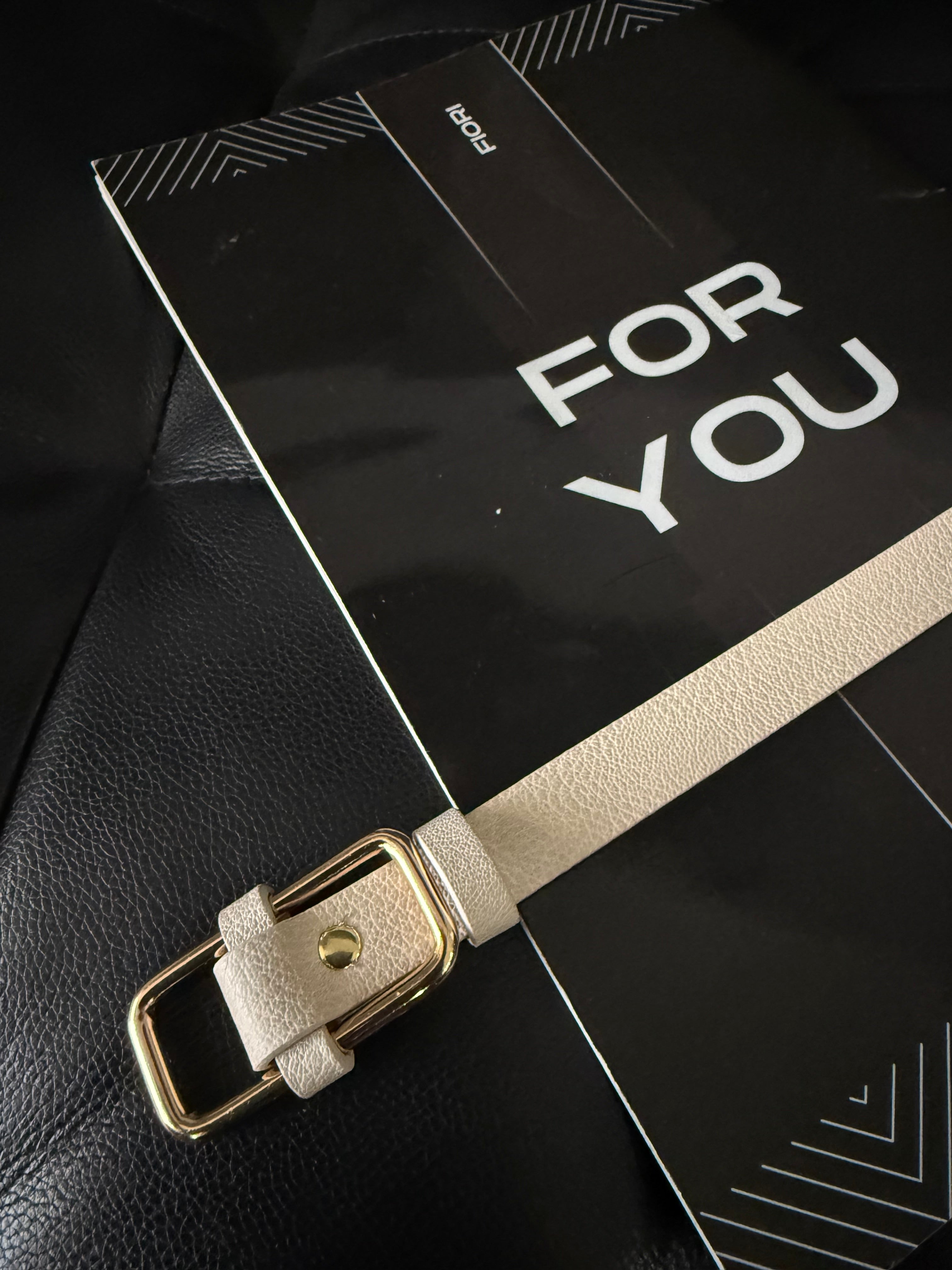 Rectangular Buckle Women's Belt