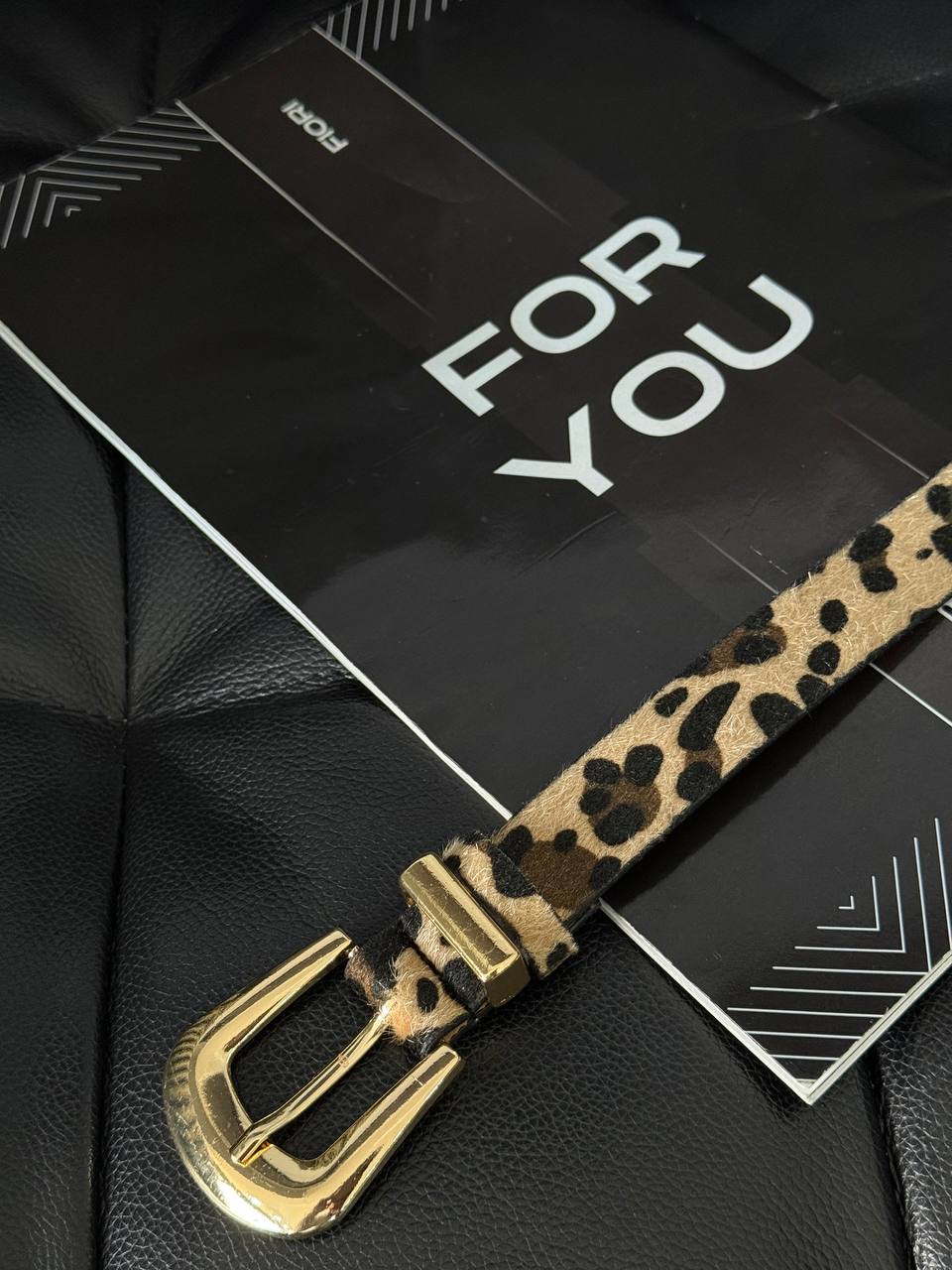 Bridge Buckle End Set Women's Belt