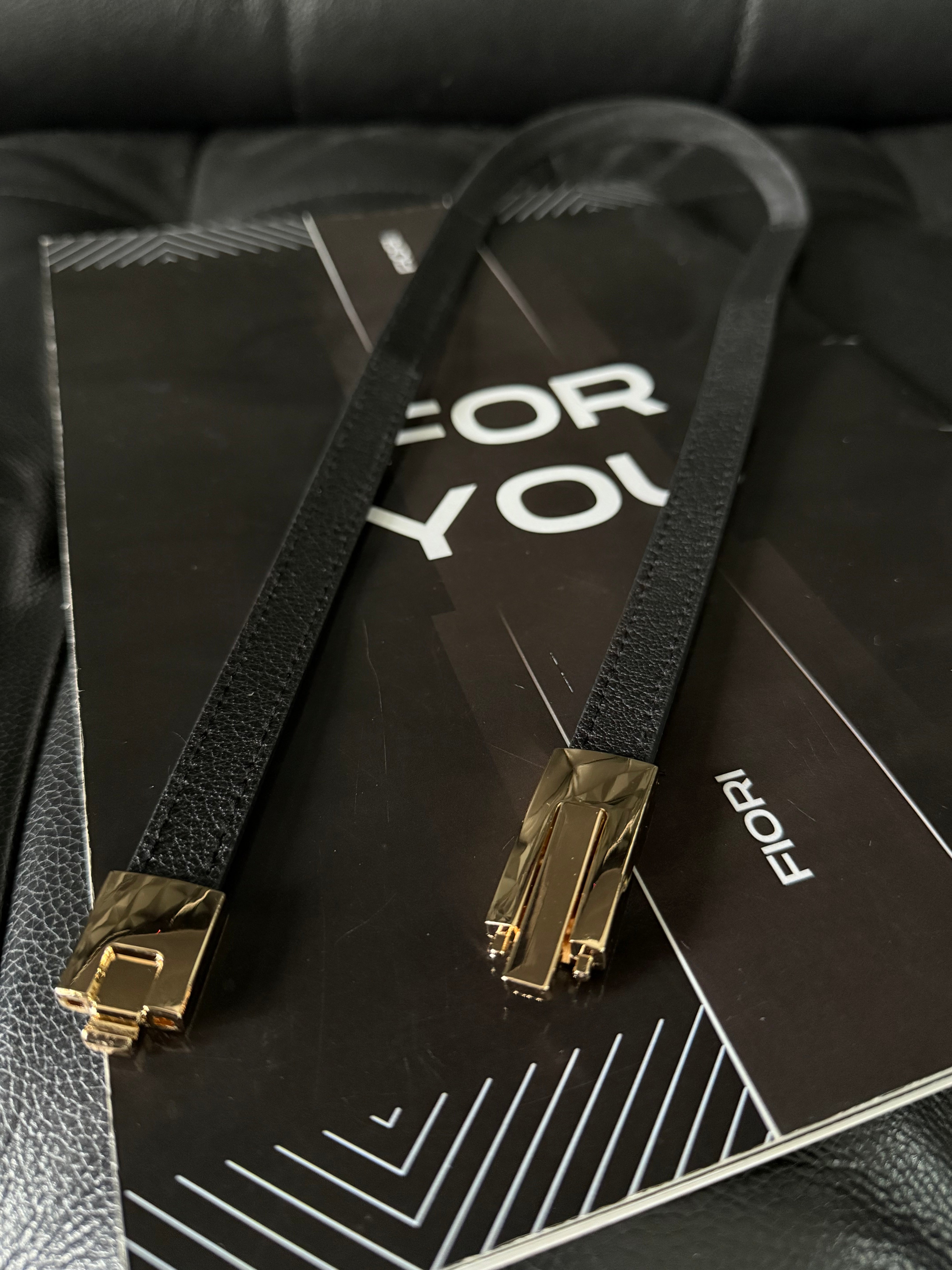 Women's Thin Elastic Belt with Lock Buckle