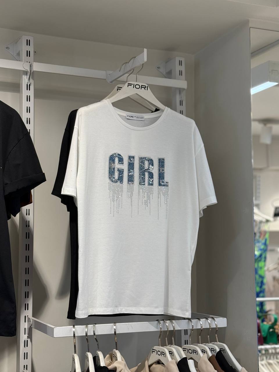 Yazi Baskılı Tshirt