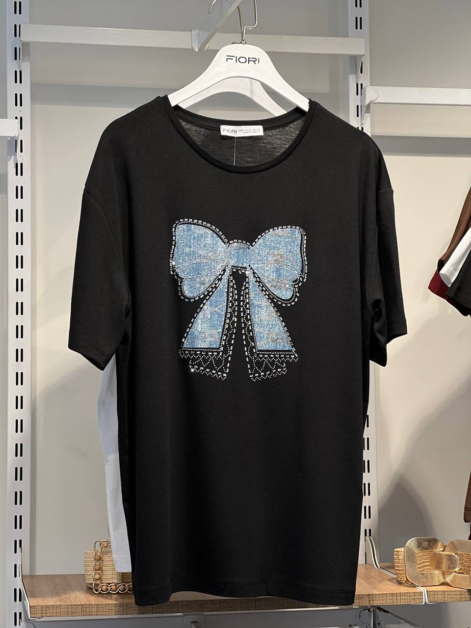 Jean Detayli Kurdela Desen Tshirt