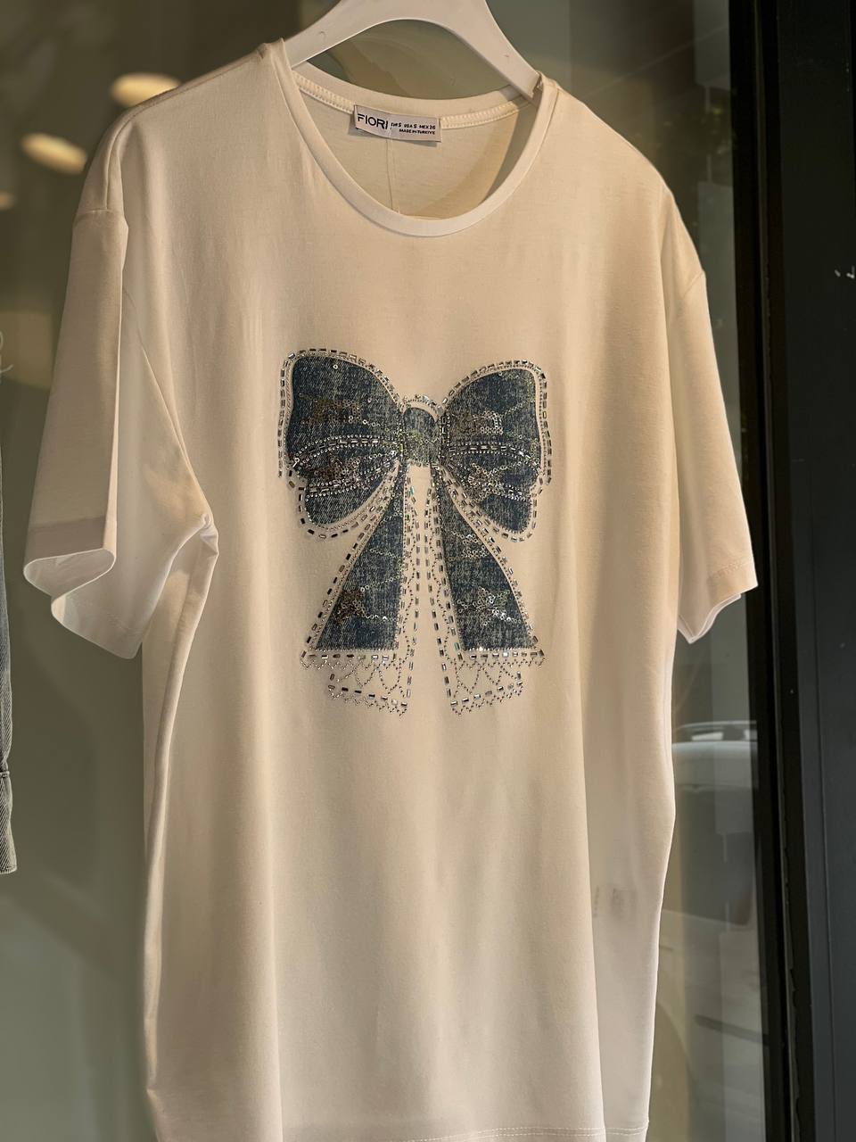 Jean Detayli Kurdela Desen Tshirt