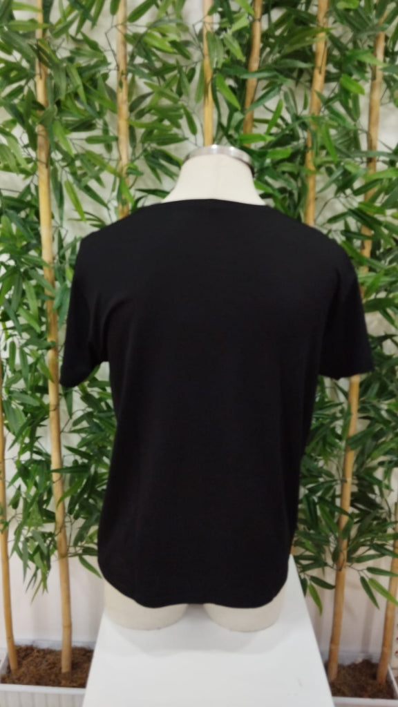 Erkekkısa Kollu Yuvarlak Yaka Desenli Viskon T-shirt, 18489