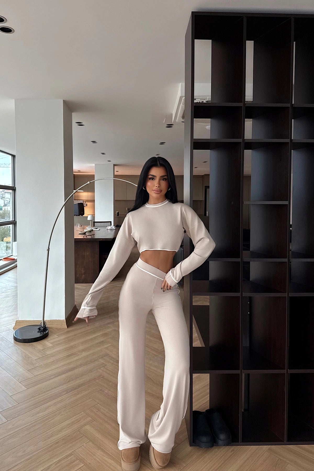 Bej Lorisy Takım XS