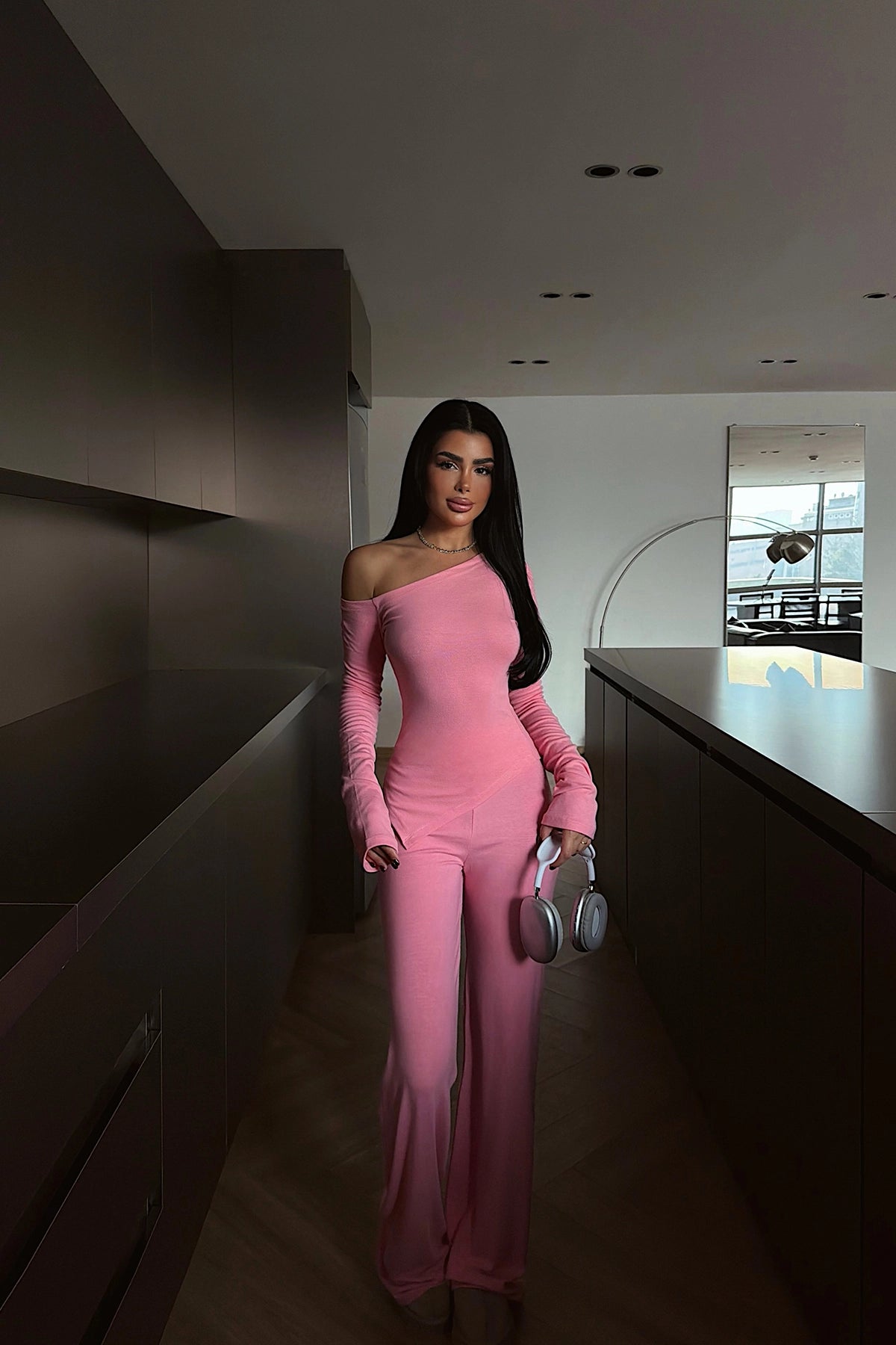 Pembe Kendrick Takım XS