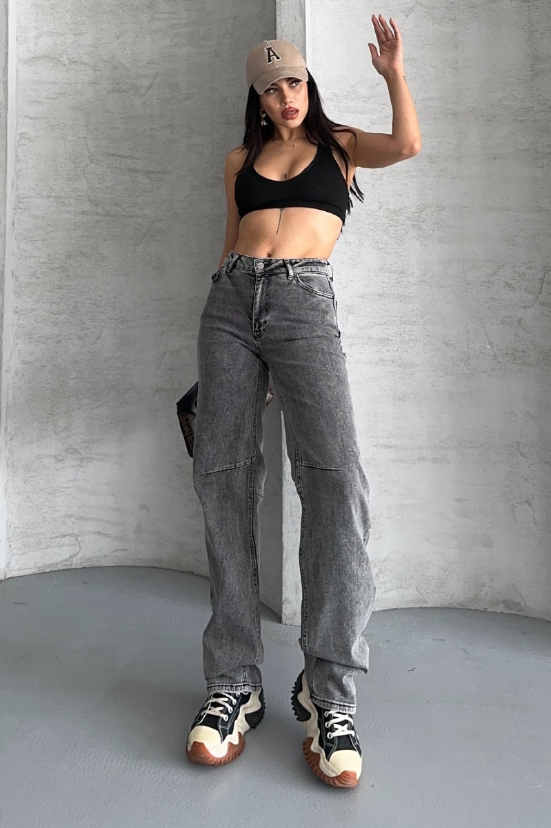 Dizi Pensli Baggy Kot Pantolon 7088