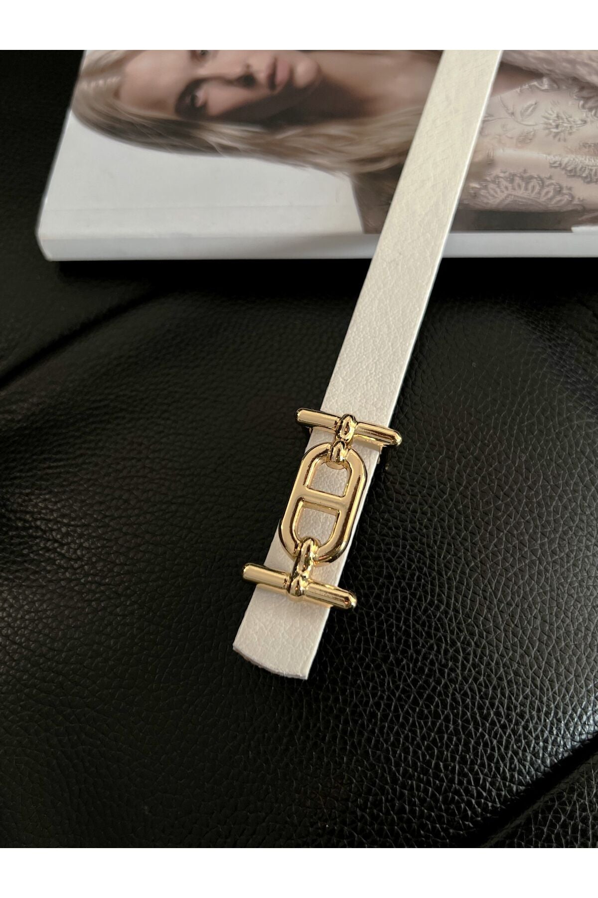 Gold Tokalı İnce Kemer, Pantolon Kemeri, Gömlek Kemeri, Ceket Kemeri