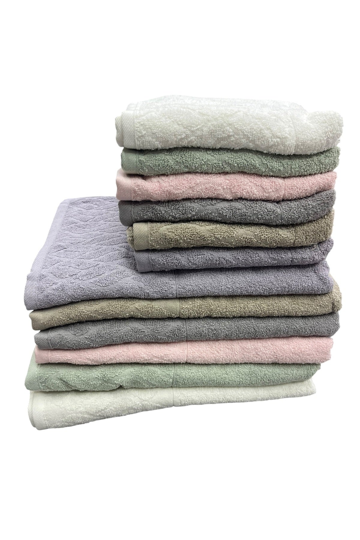 Bath and hand towel set