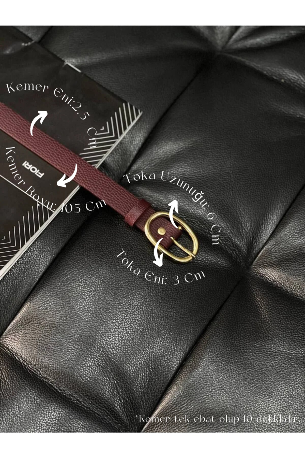 Oval Gold Tokalı Kadın Pantolon Kemeri, Ceket Kemeri, Elbise Kemeri, Gömlek Kemeri